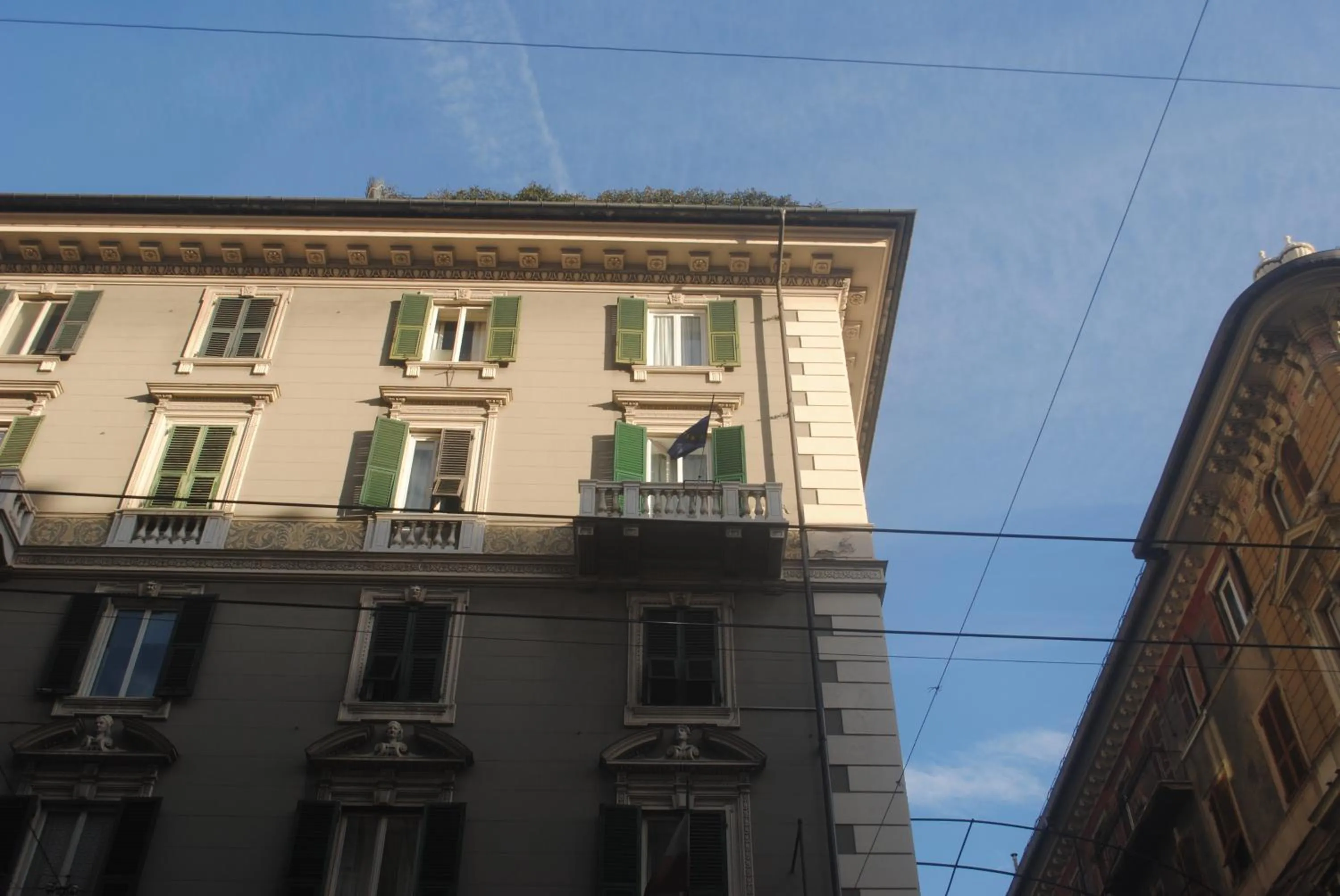 Facade/entrance in Olympia Hotel