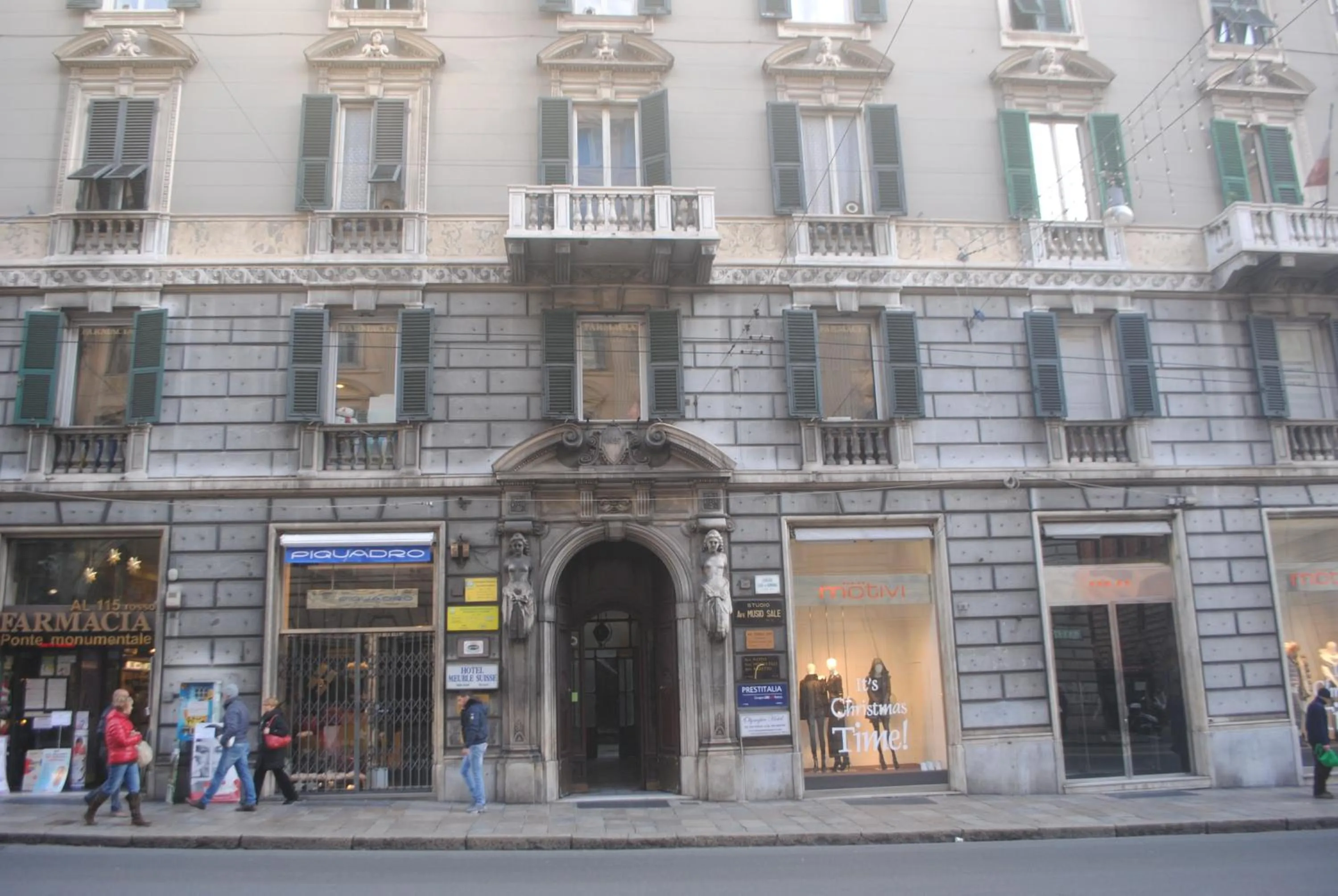 Facade/entrance in Olympia Hotel