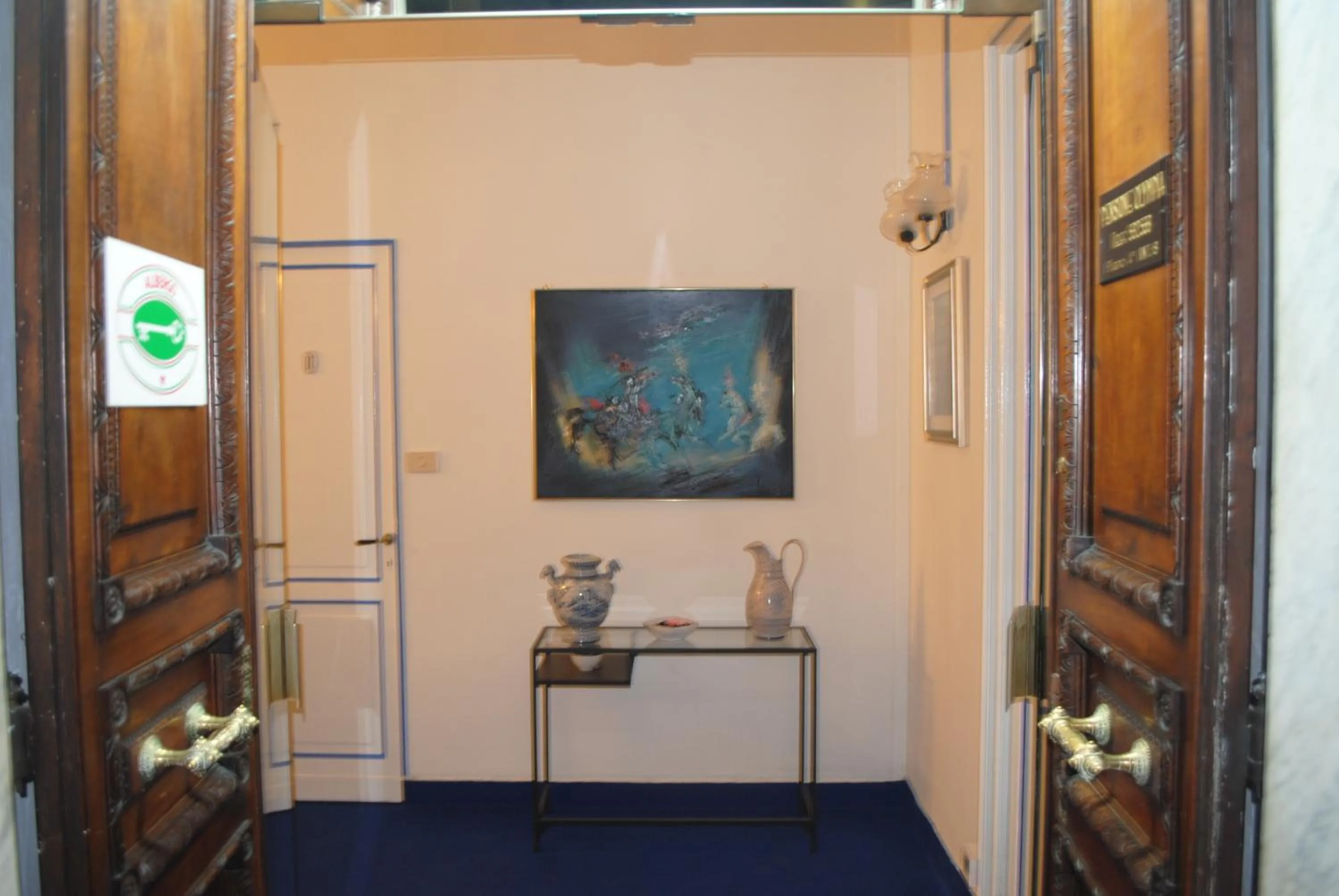 Lobby or reception in Olympia Hotel