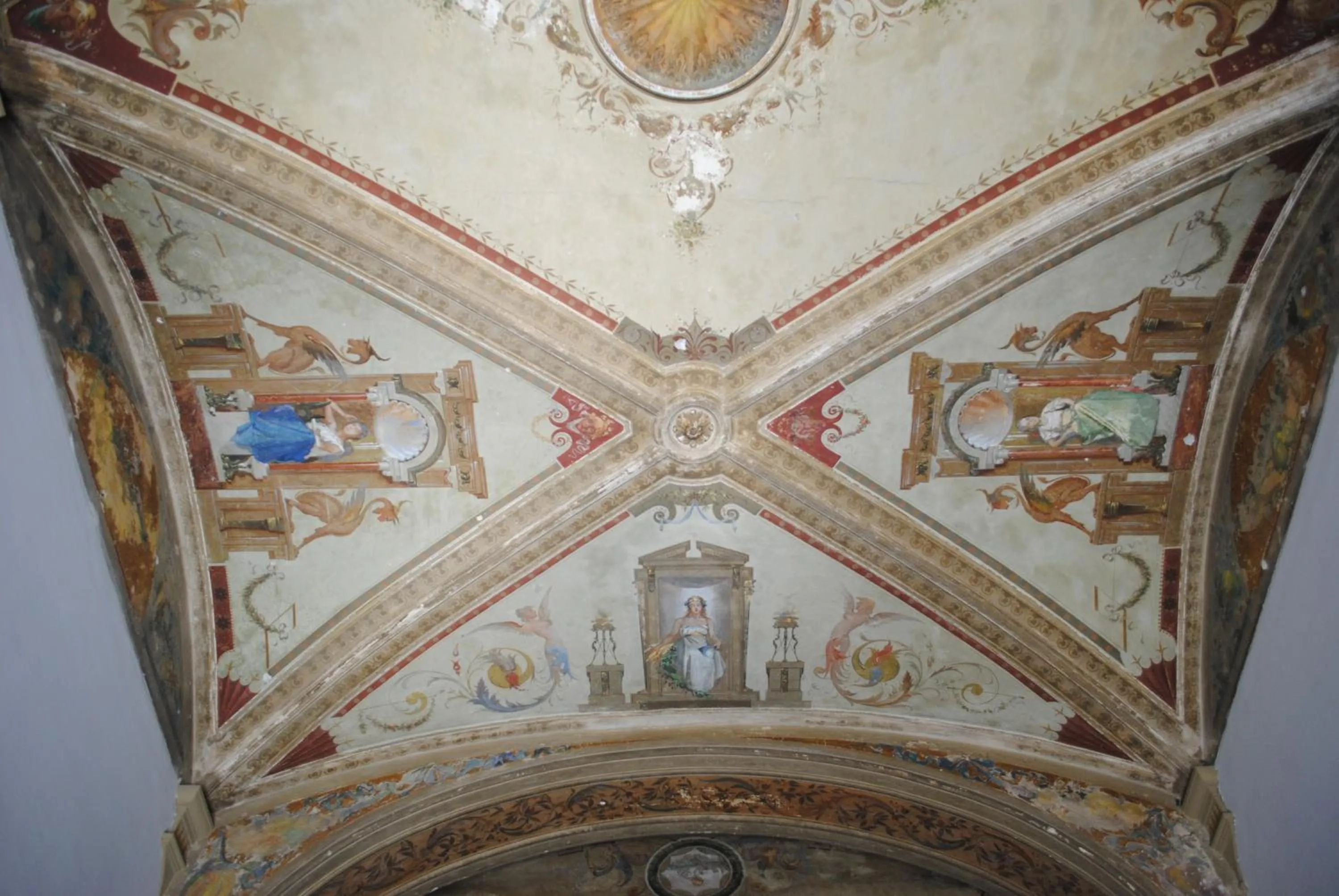 Decorative detail in Olympia Hotel