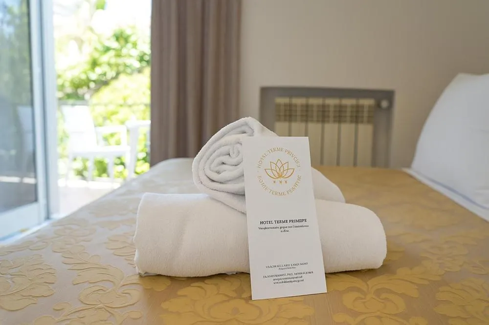 Photo of the whole room, Bed in Hotel Terme Principe