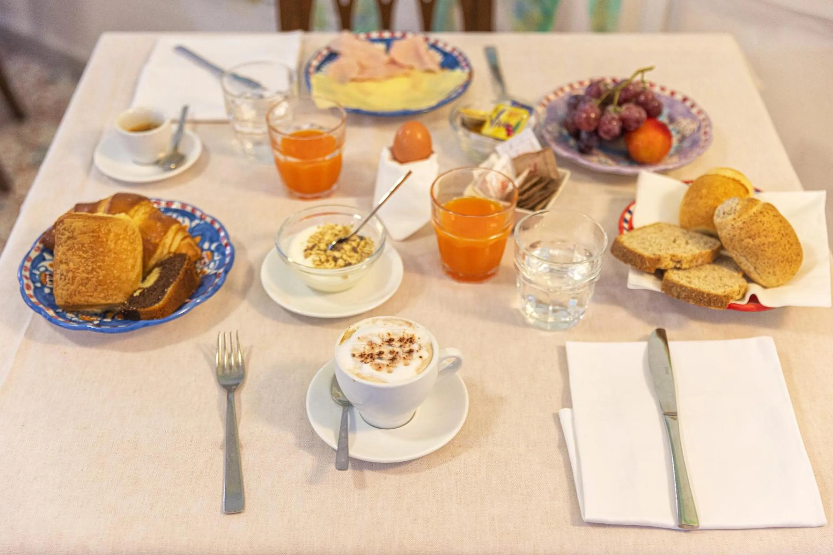 Breakfast in Hotel Terme Principe