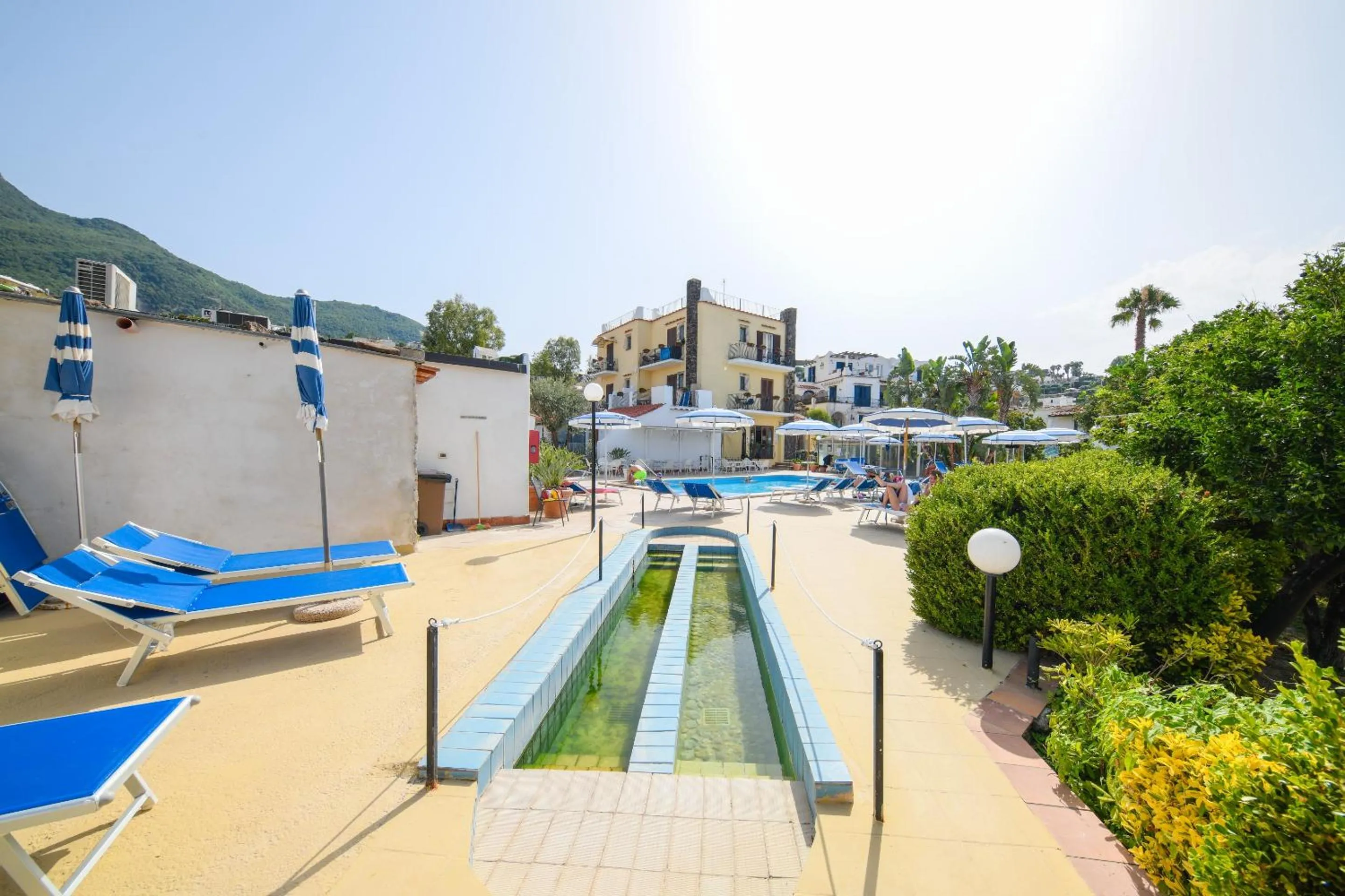 Swimming pool in Hotel Terme Principe