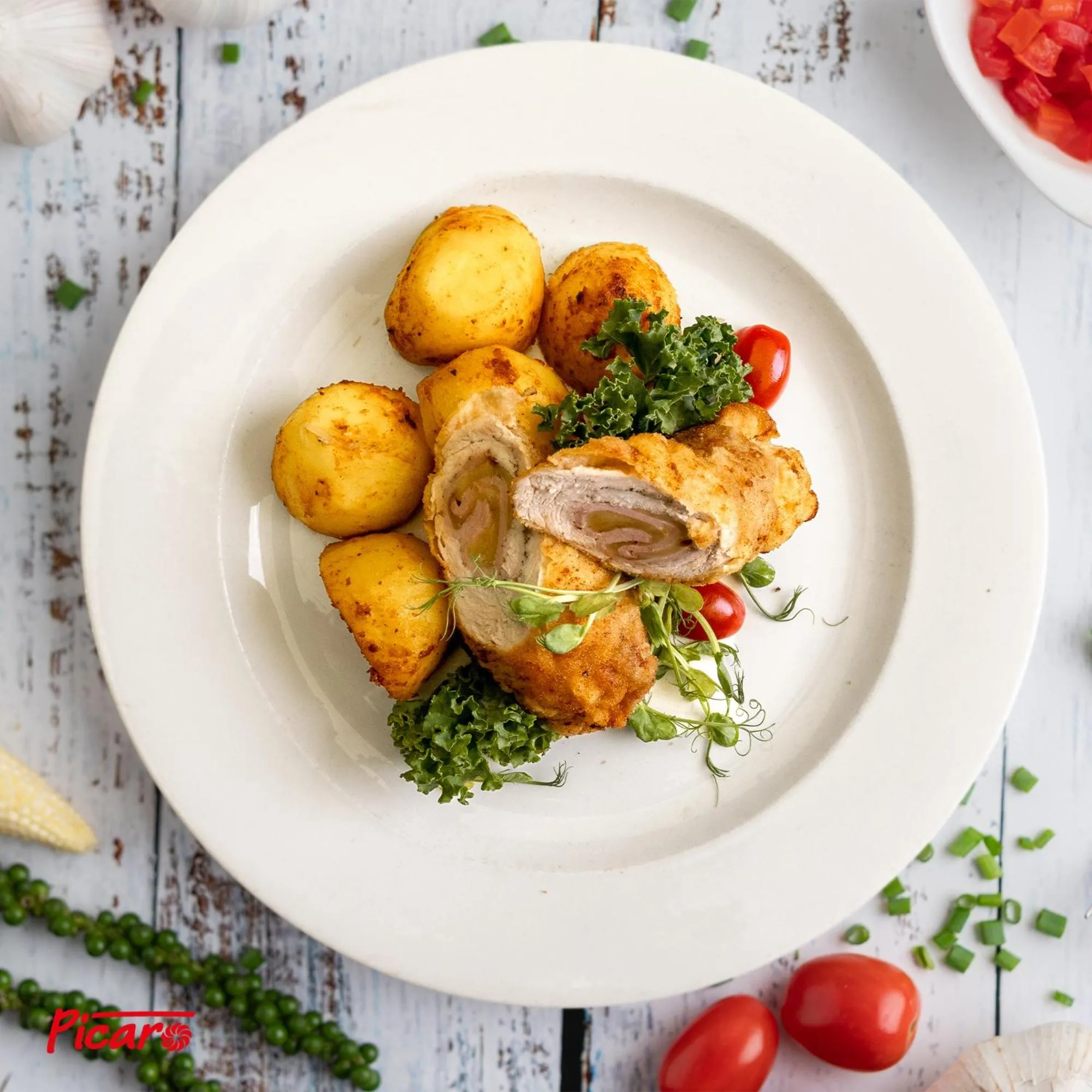 Food and drinks in Hotel Picaro Żarska Wieś Południe A4 kierunek Polska