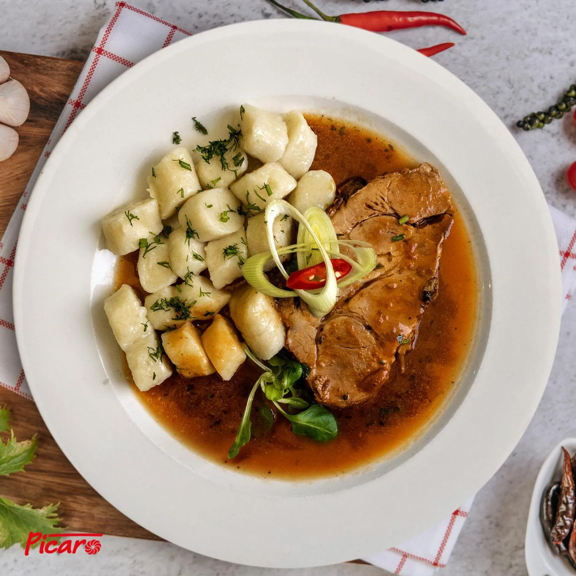 Food and drinks in Hotel Picaro Żarska Wieś Południe A4 kierunek Polska