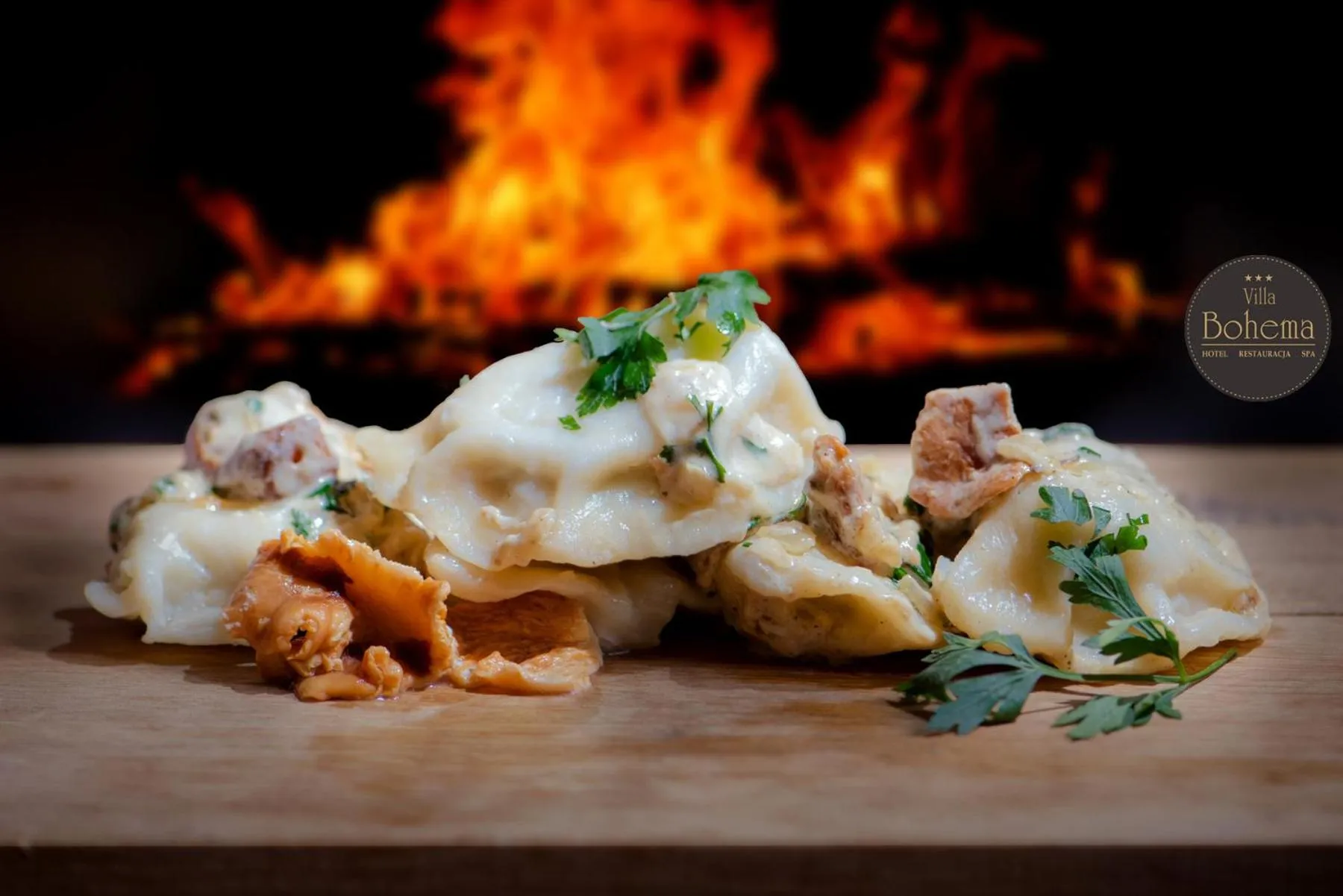 Food and drinks in Hotel Villa Bohema