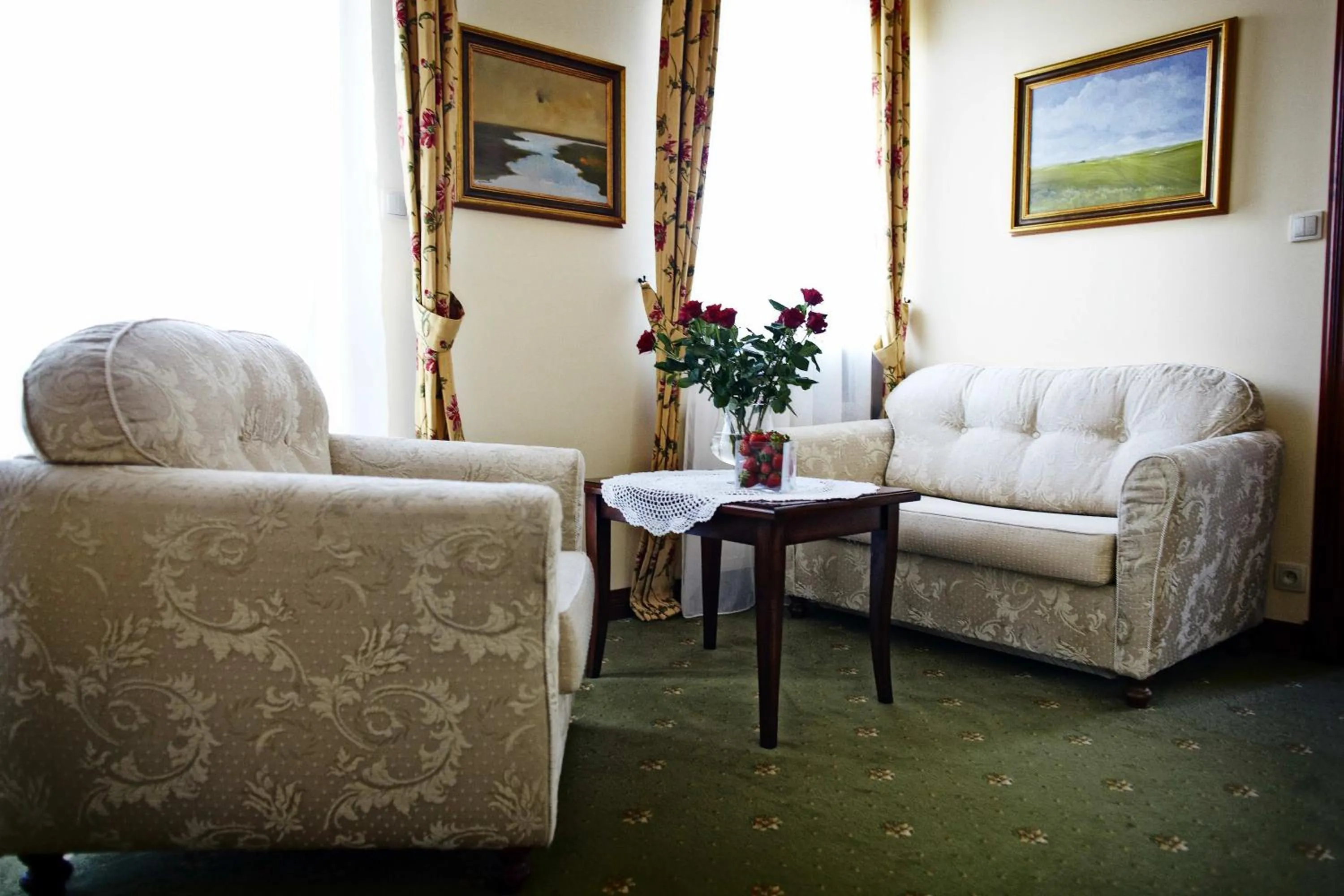 Living room in Hotel Villa Bohema