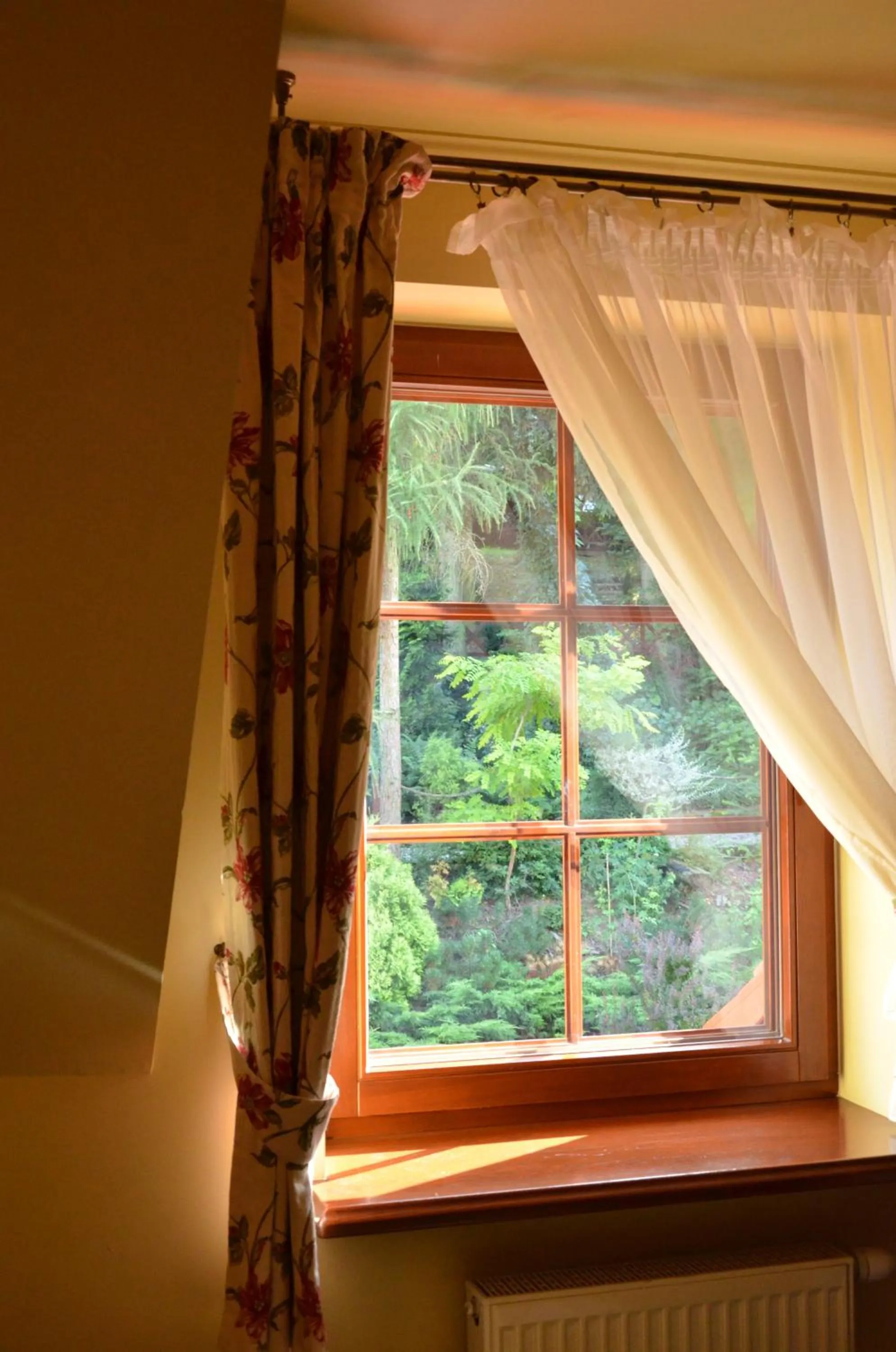 Garden view in Hotel Villa Bohema