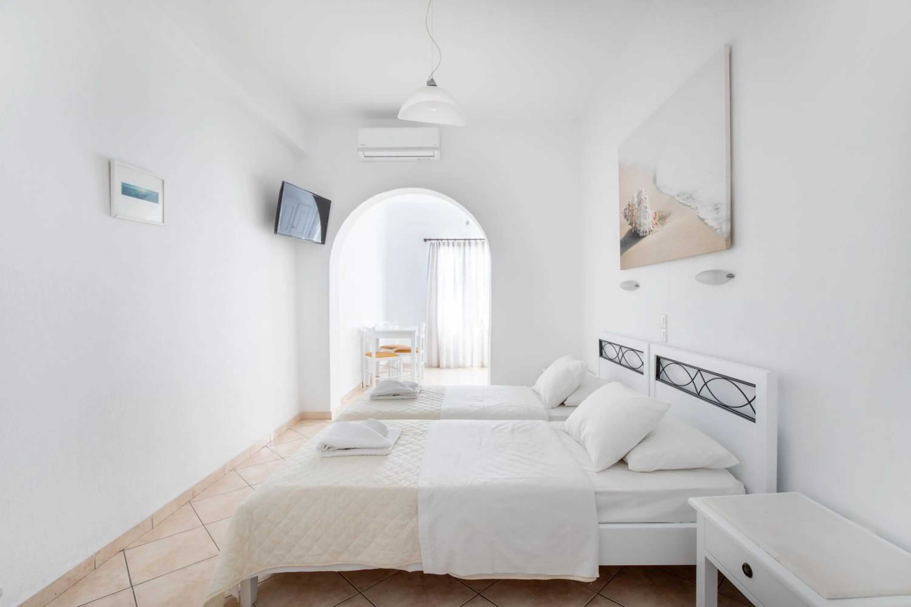 Bedroom, Bed in Eleftheria Hotel & Apartments