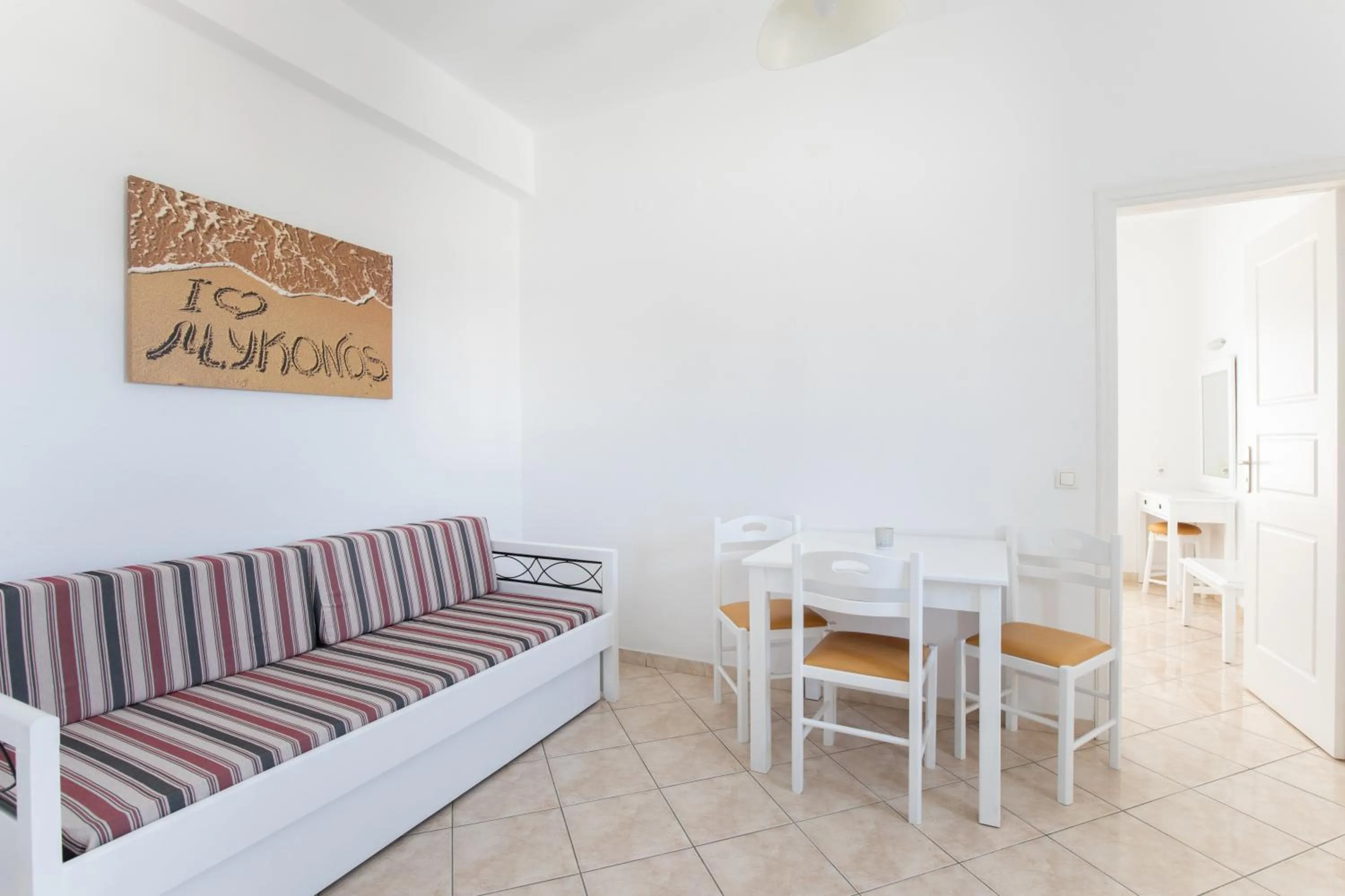 Seating area in Eleftheria Hotel & Apartments