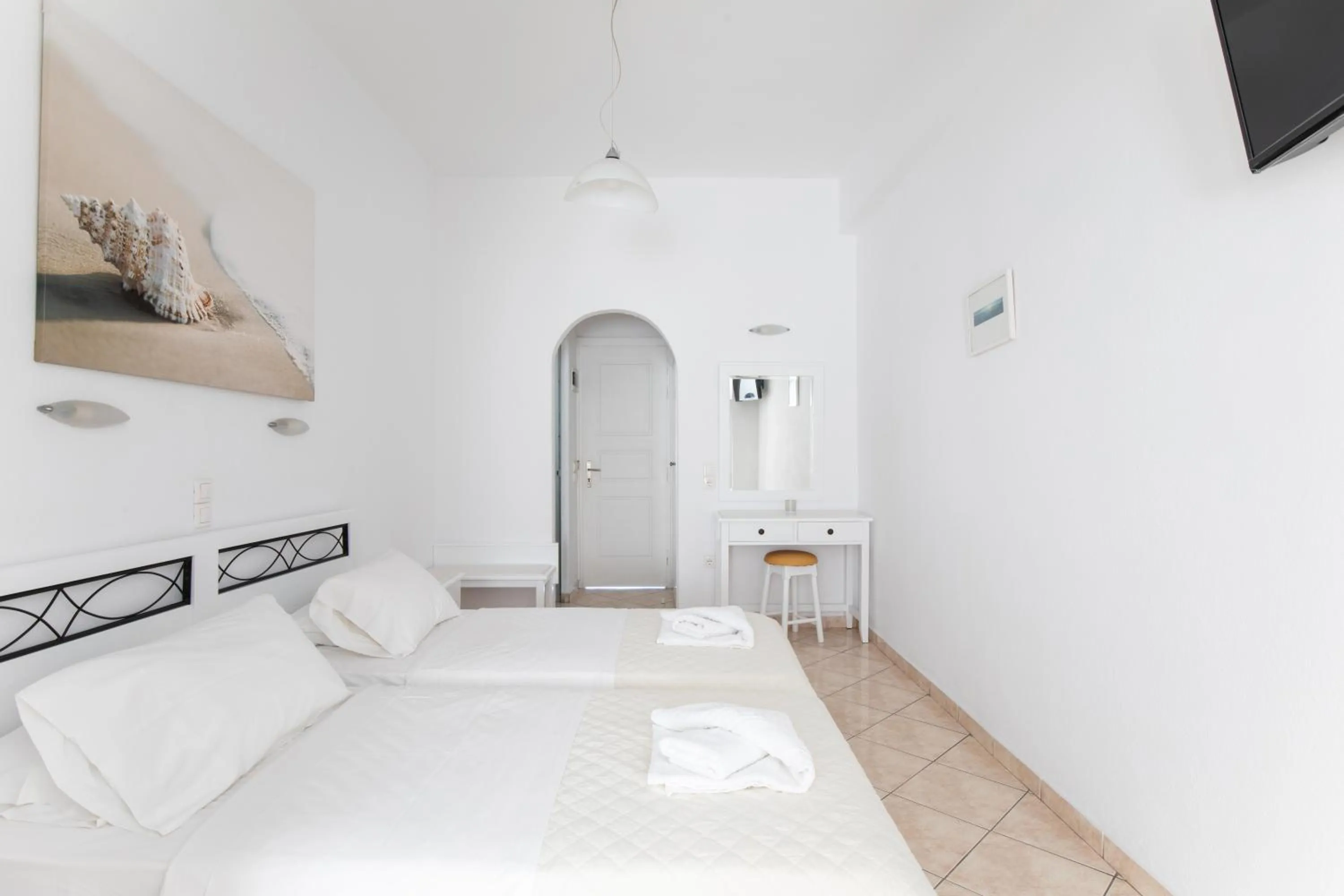 Bedroom, Bed in Eleftheria Hotel & Apartments