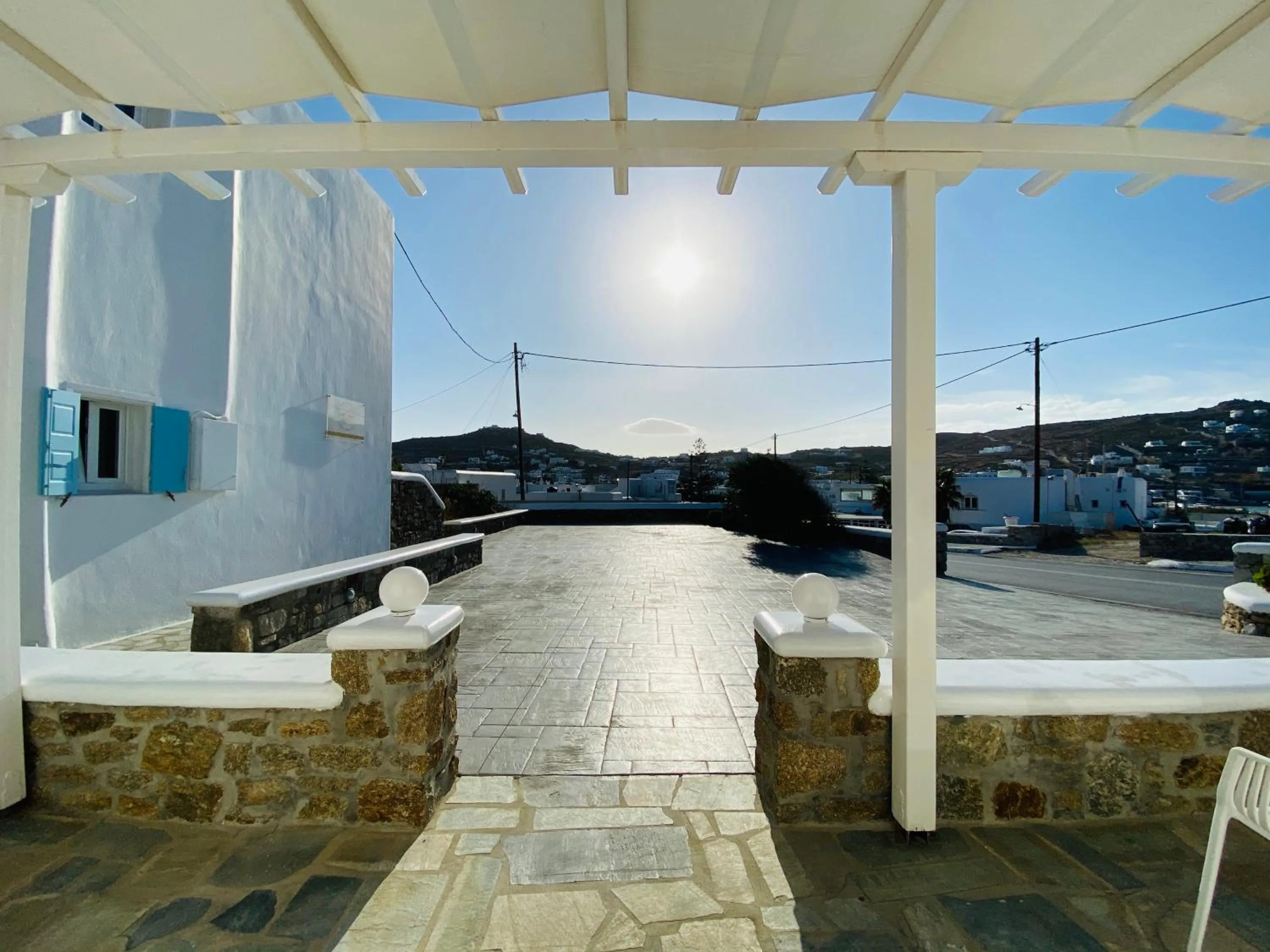 Patio in Eleftheria Hotel & Apartments
