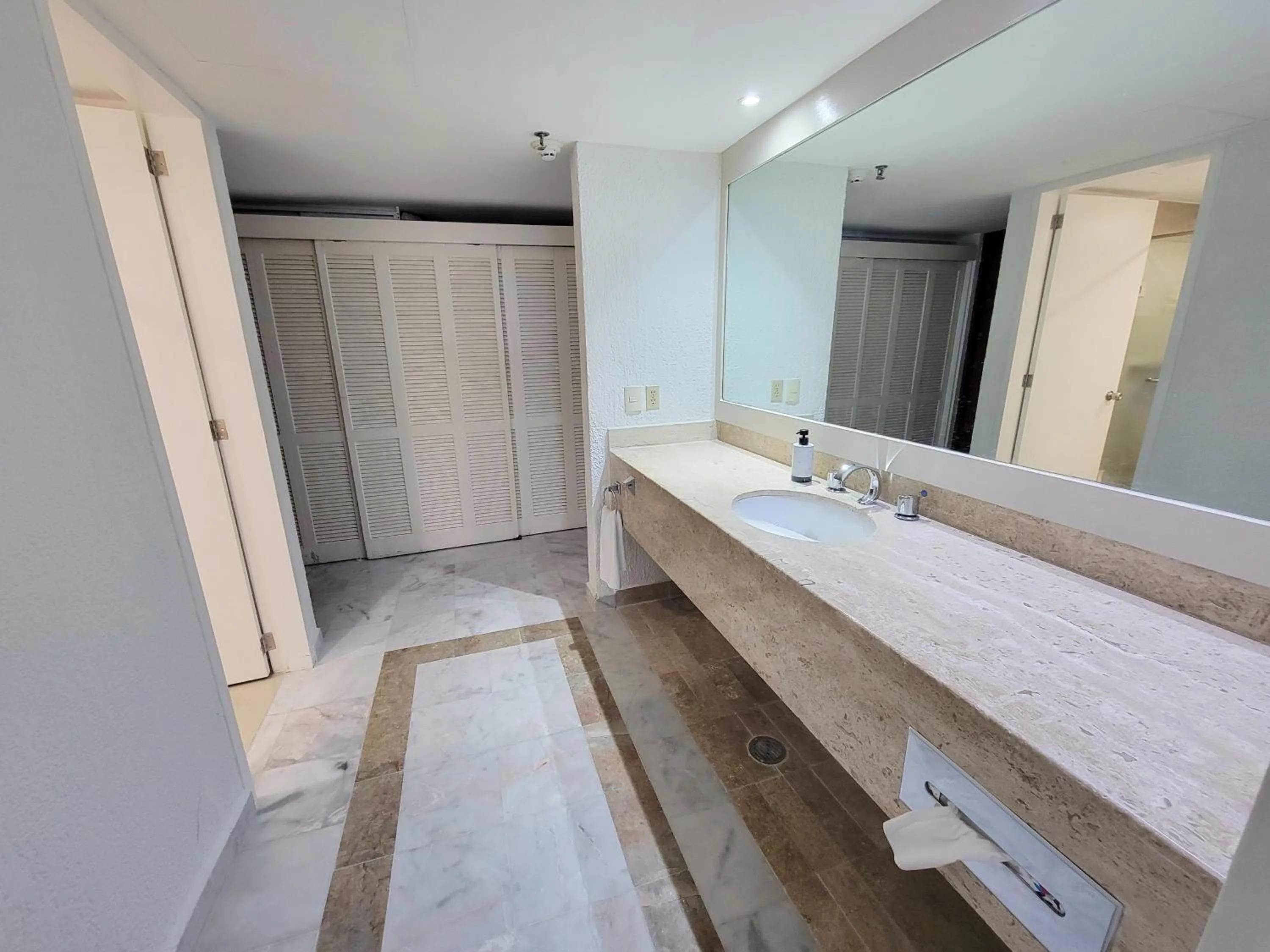 Bathroom in Beachfront Getaway Condo