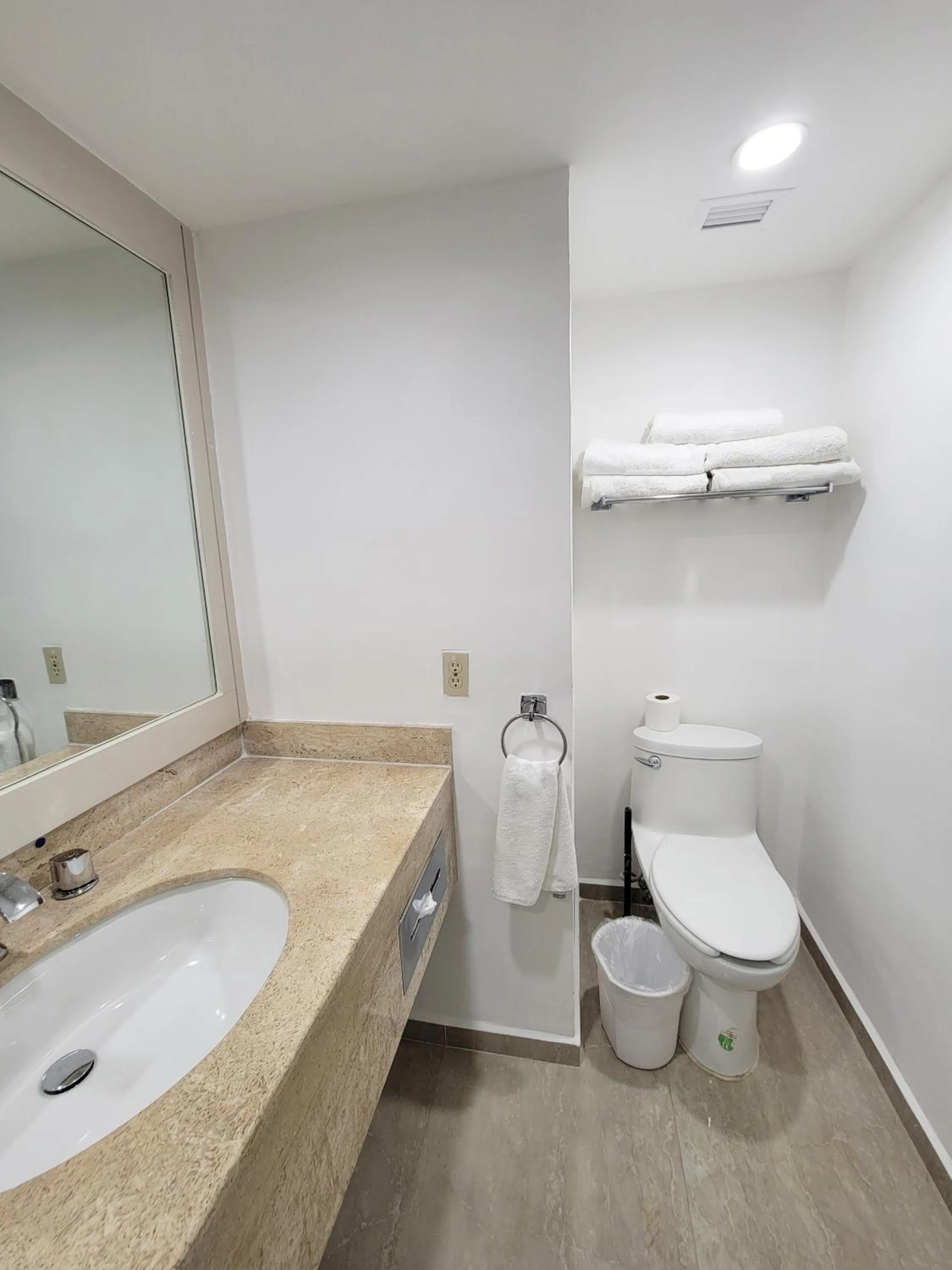 Bathroom in Beachfront Getaway Condo