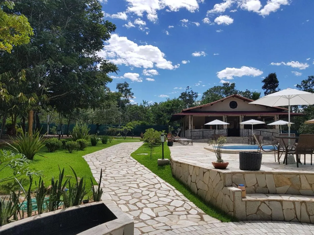 Natural landscape in Orla Morada do Sol