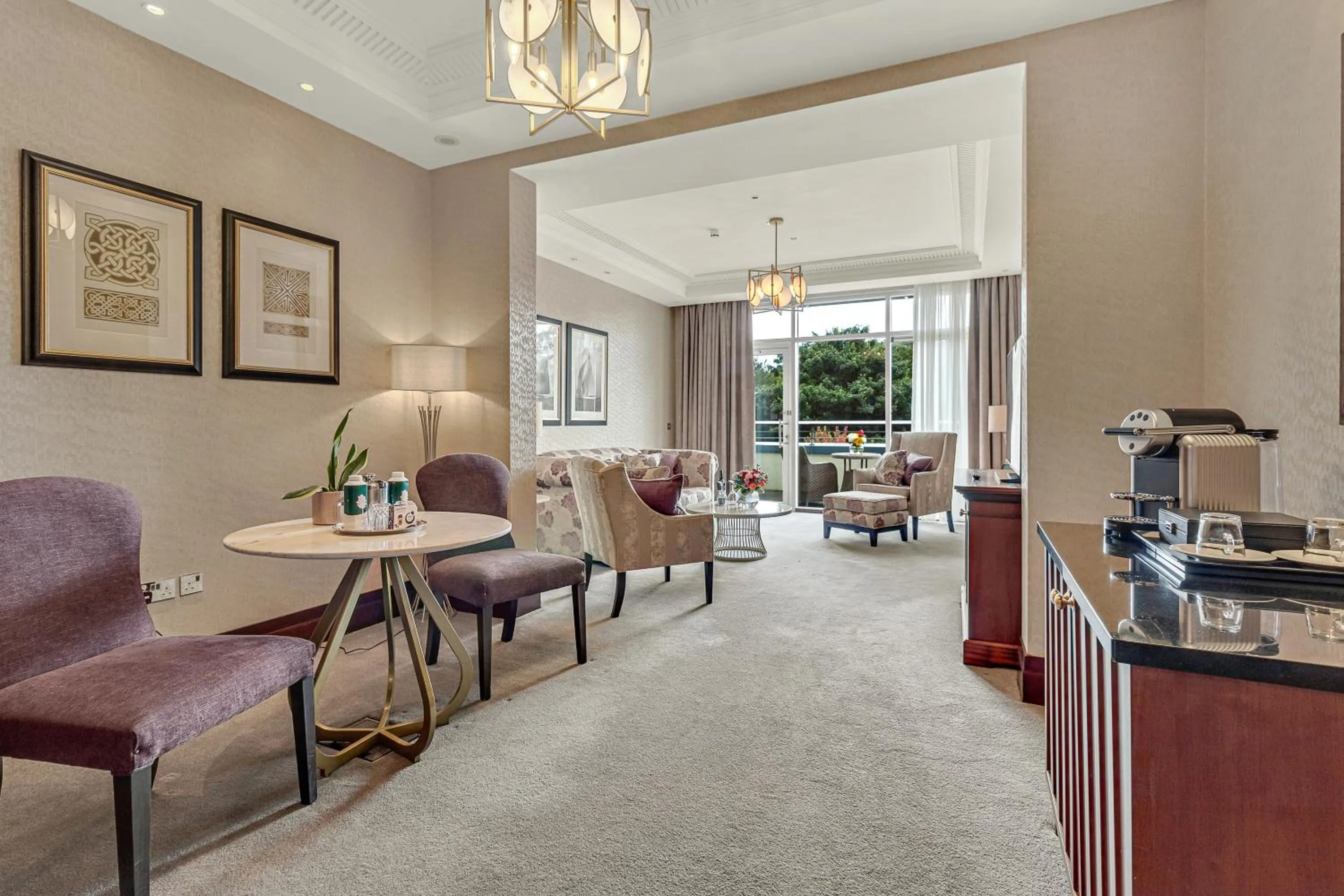 Seating area in Fota Island Hotel and Spa