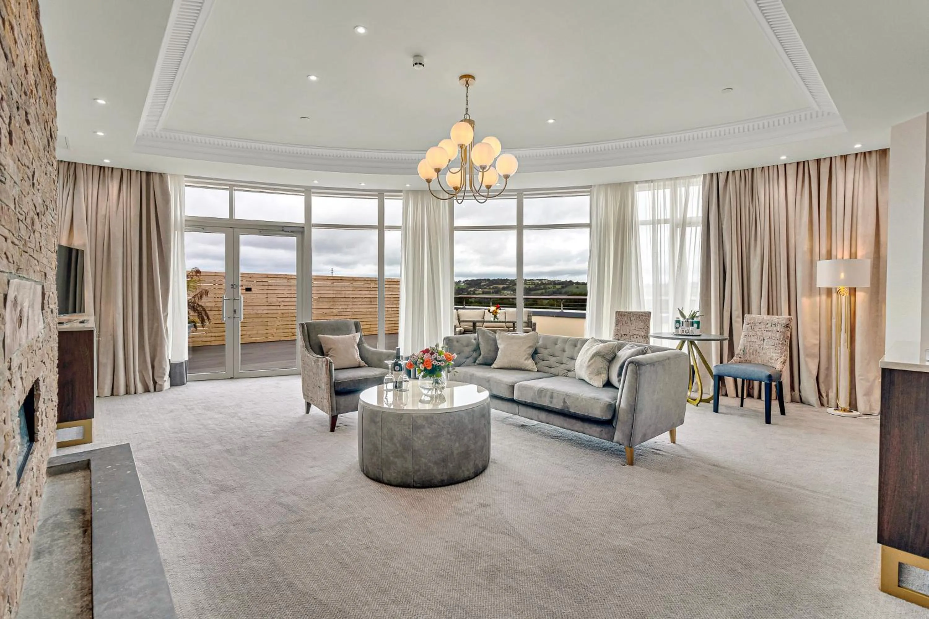 Seating area in Fota Island Hotel and Spa