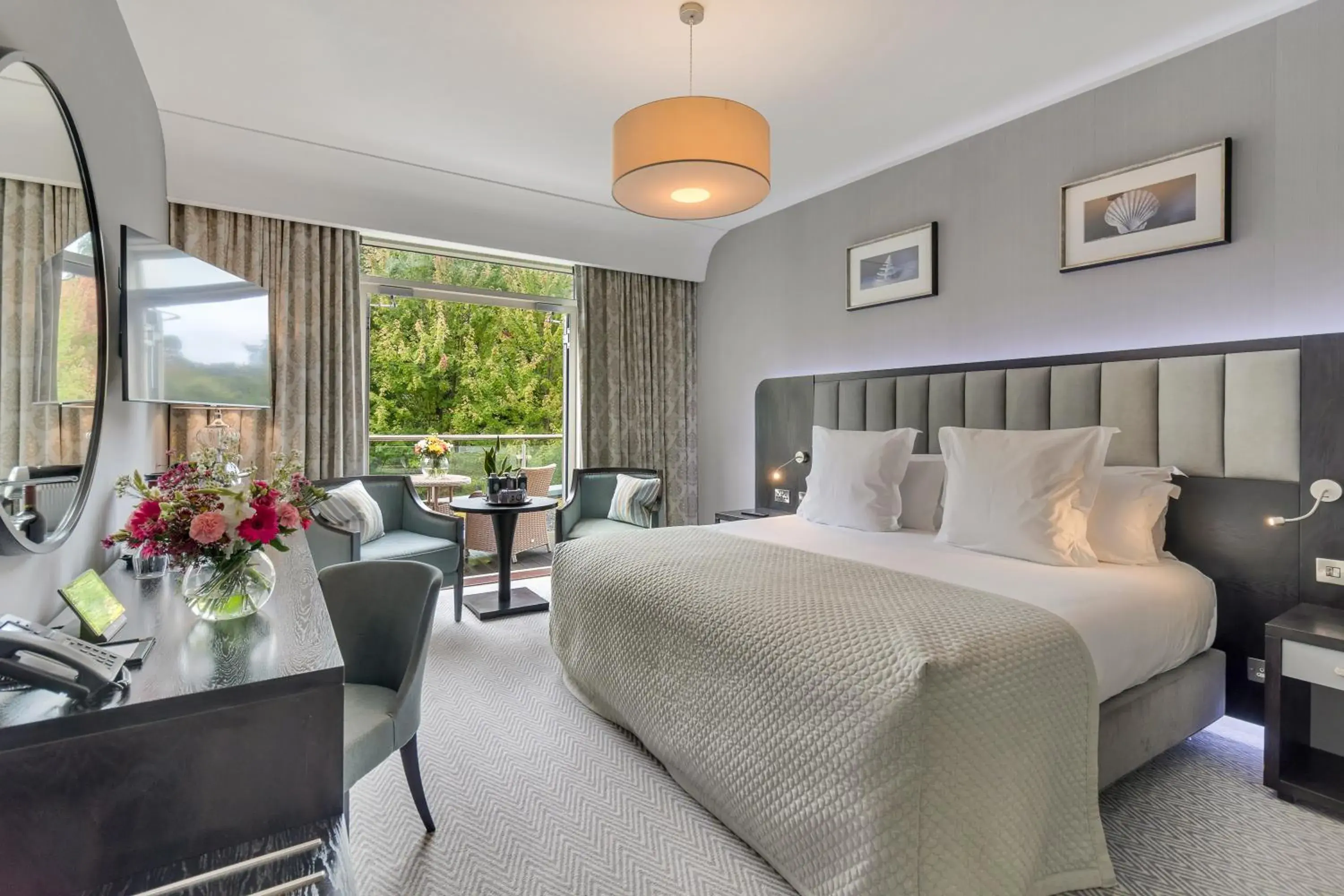 Deluxe King Room with Balcony in Fota Island Hotel and Spa Deluxe King Room with Balcony in Fota Island Hotel and Spa