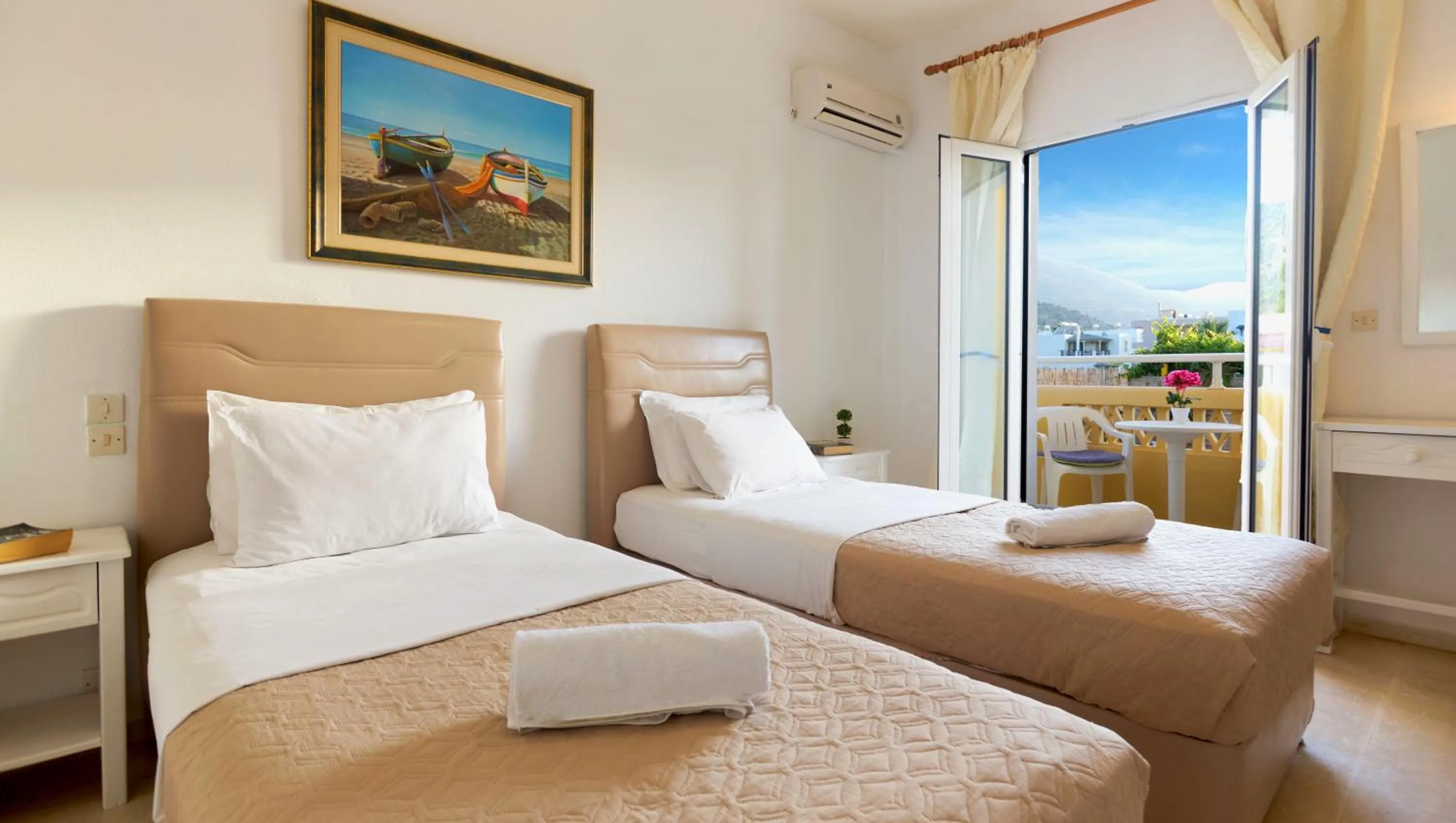 Photo of the whole room, Bed in Irini Stalis by Estia