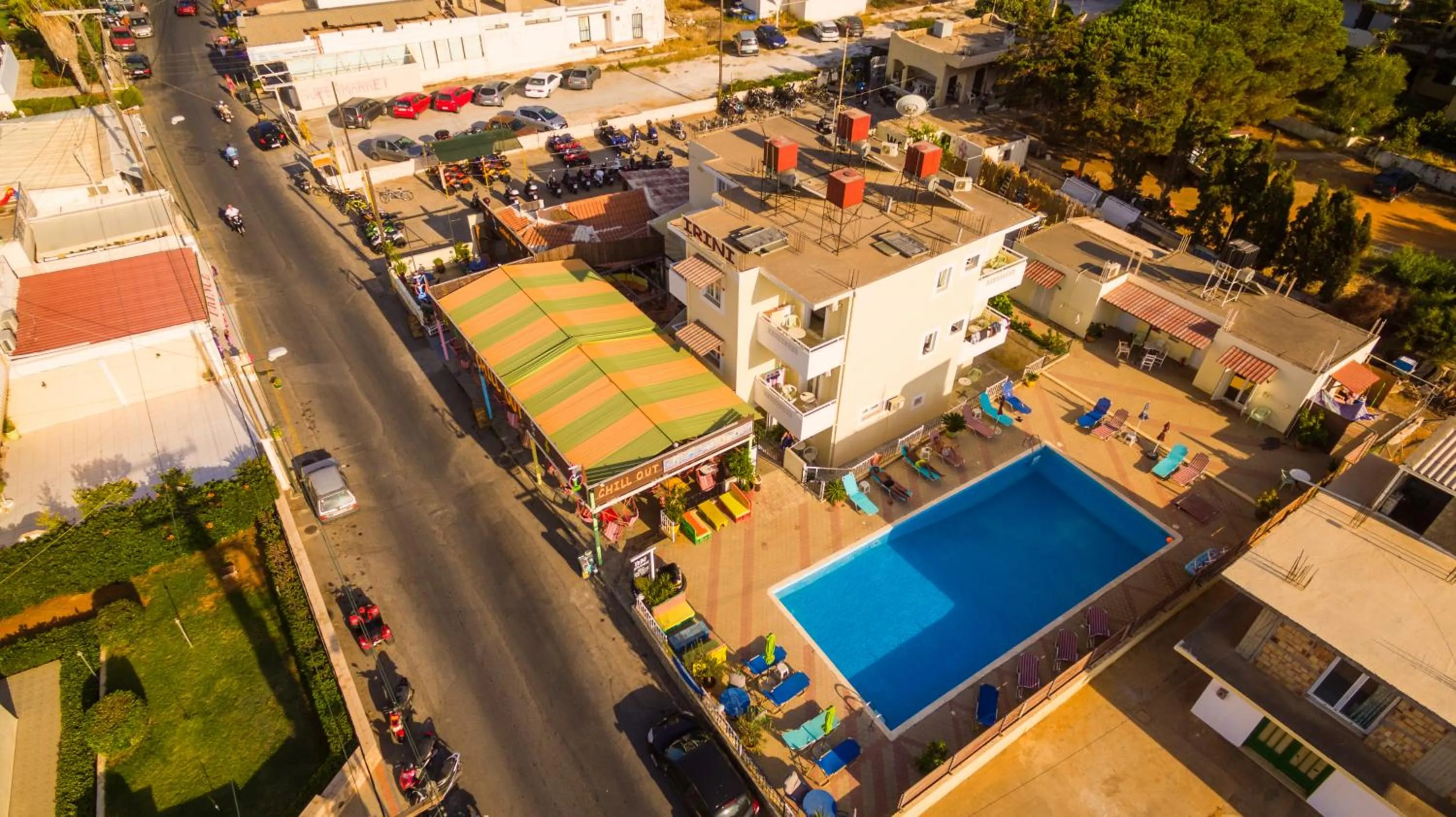 Bird's eye view in Irini Stalis by Estia