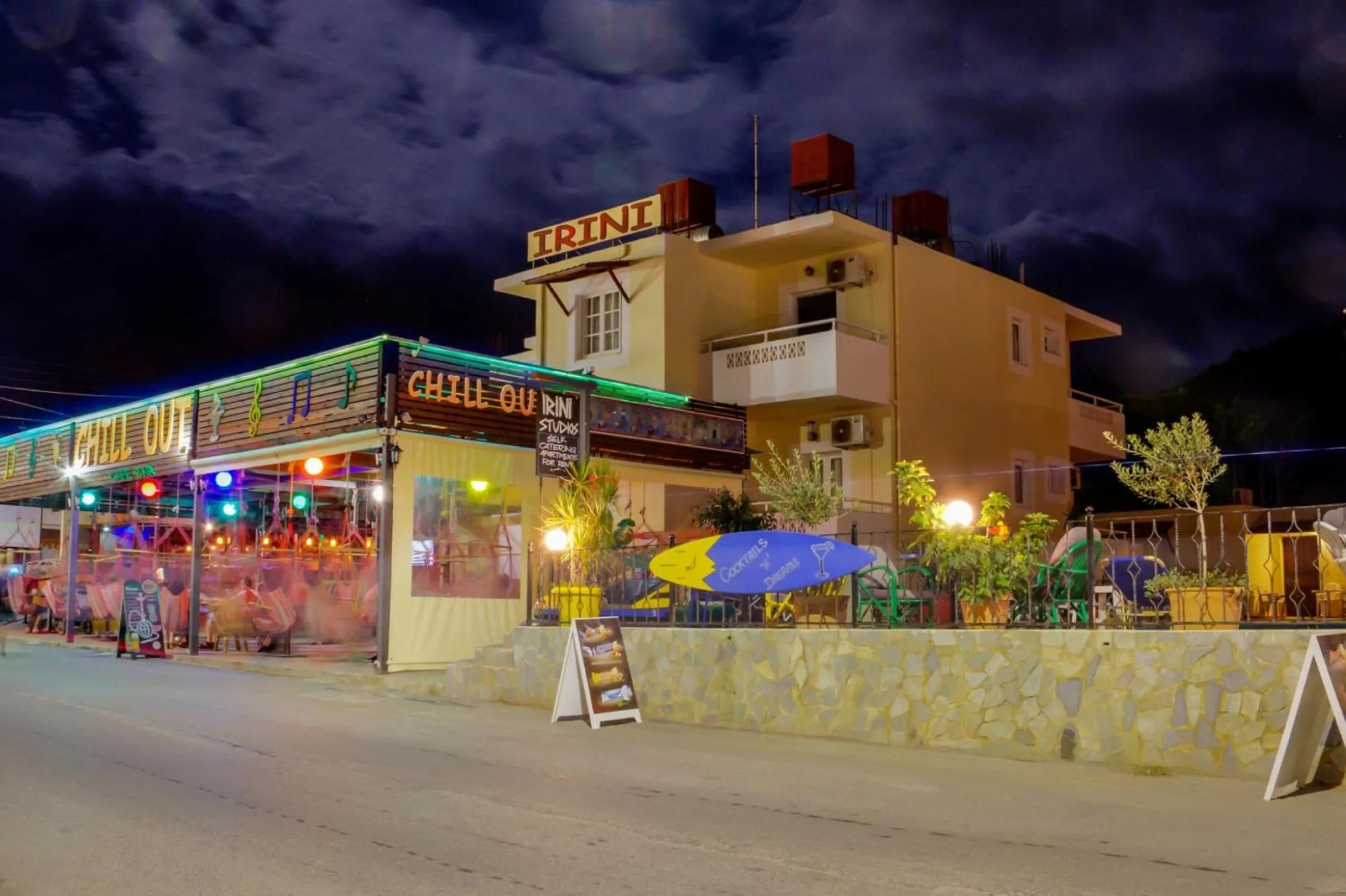 Facade/entrance in Irini Stalis by Estia