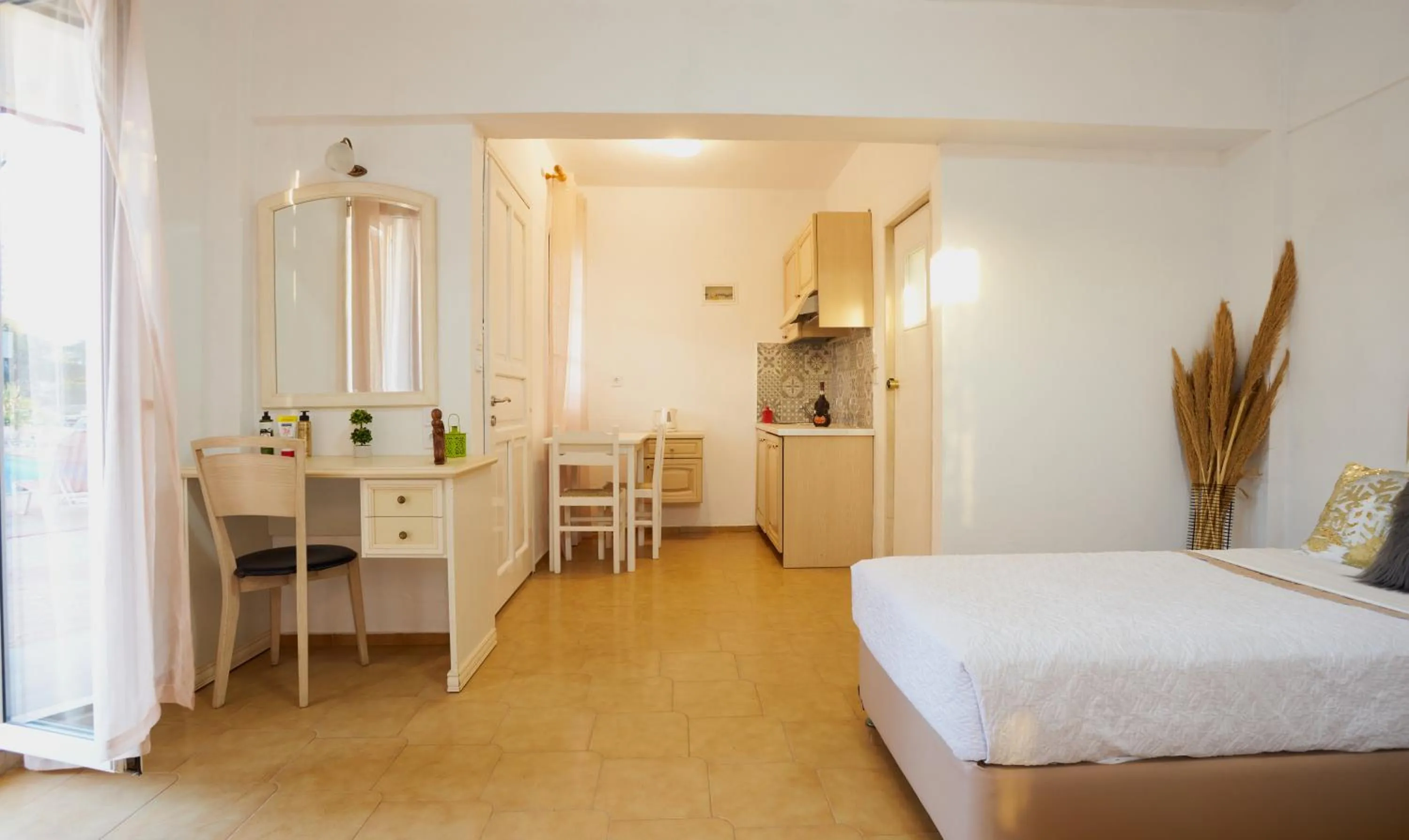 Photo of the whole room, Bed in Irini Stalis by Estia