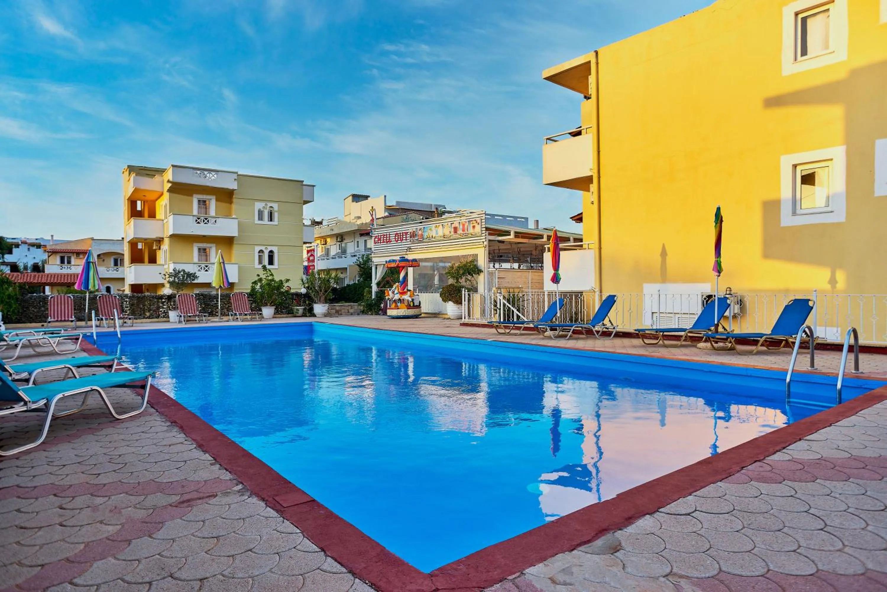 Swimming pool in Irini Stalis by Estia