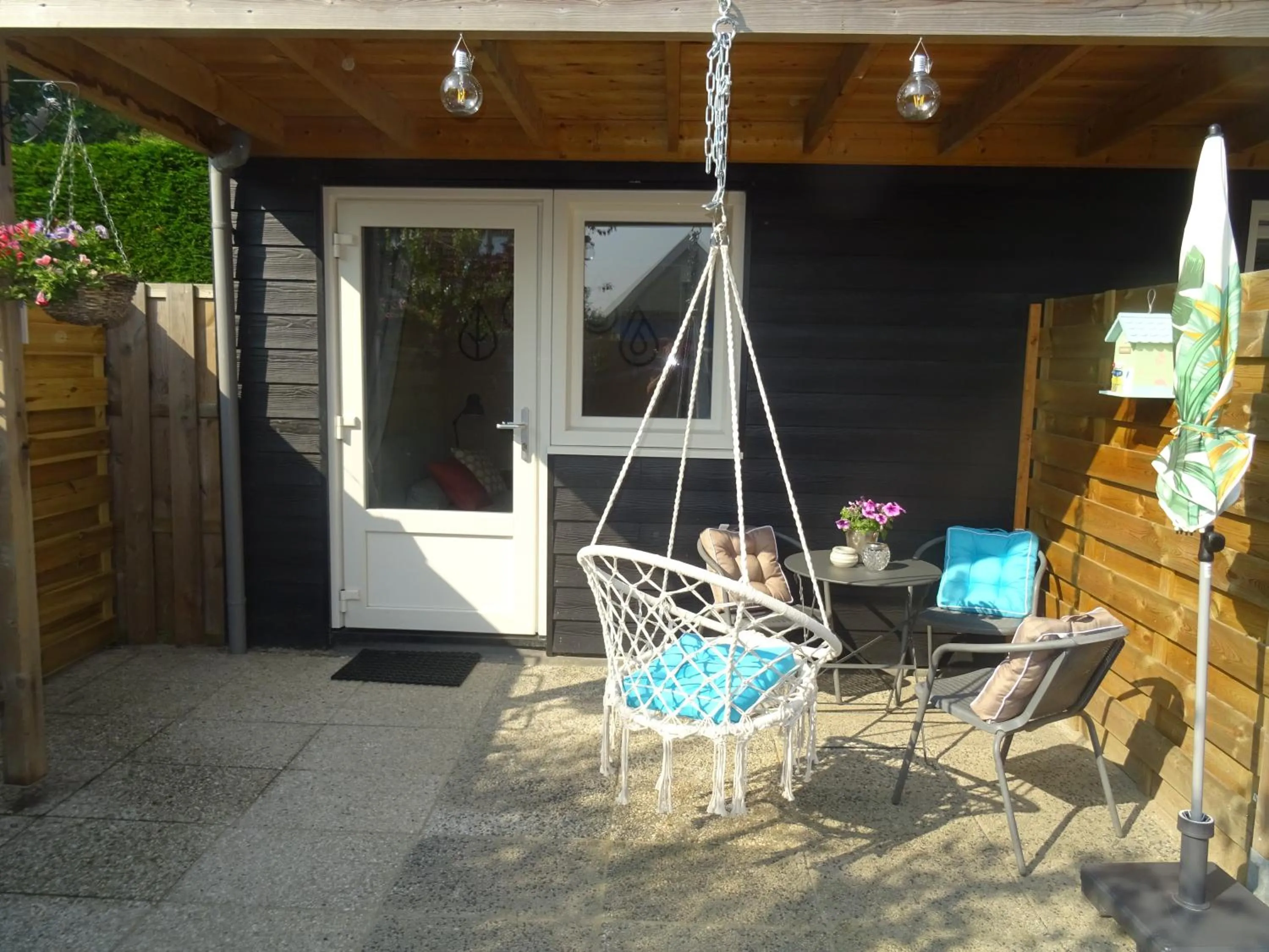 Patio in B&B Het Onderduukertje