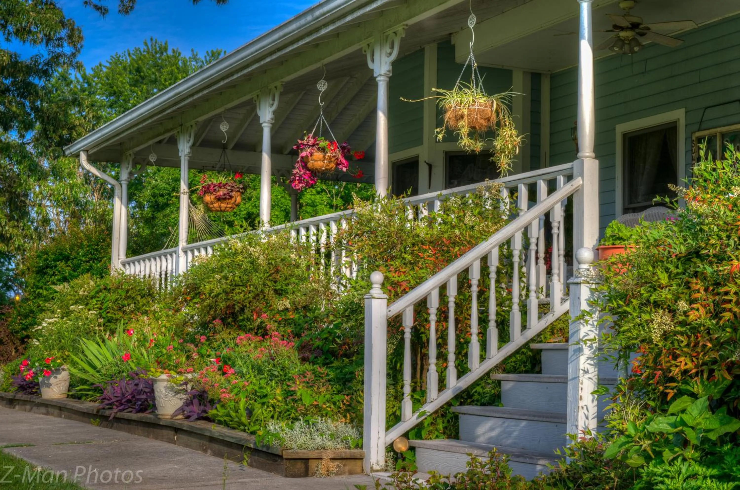 Patio in Blue Mountain Mist Country Inn