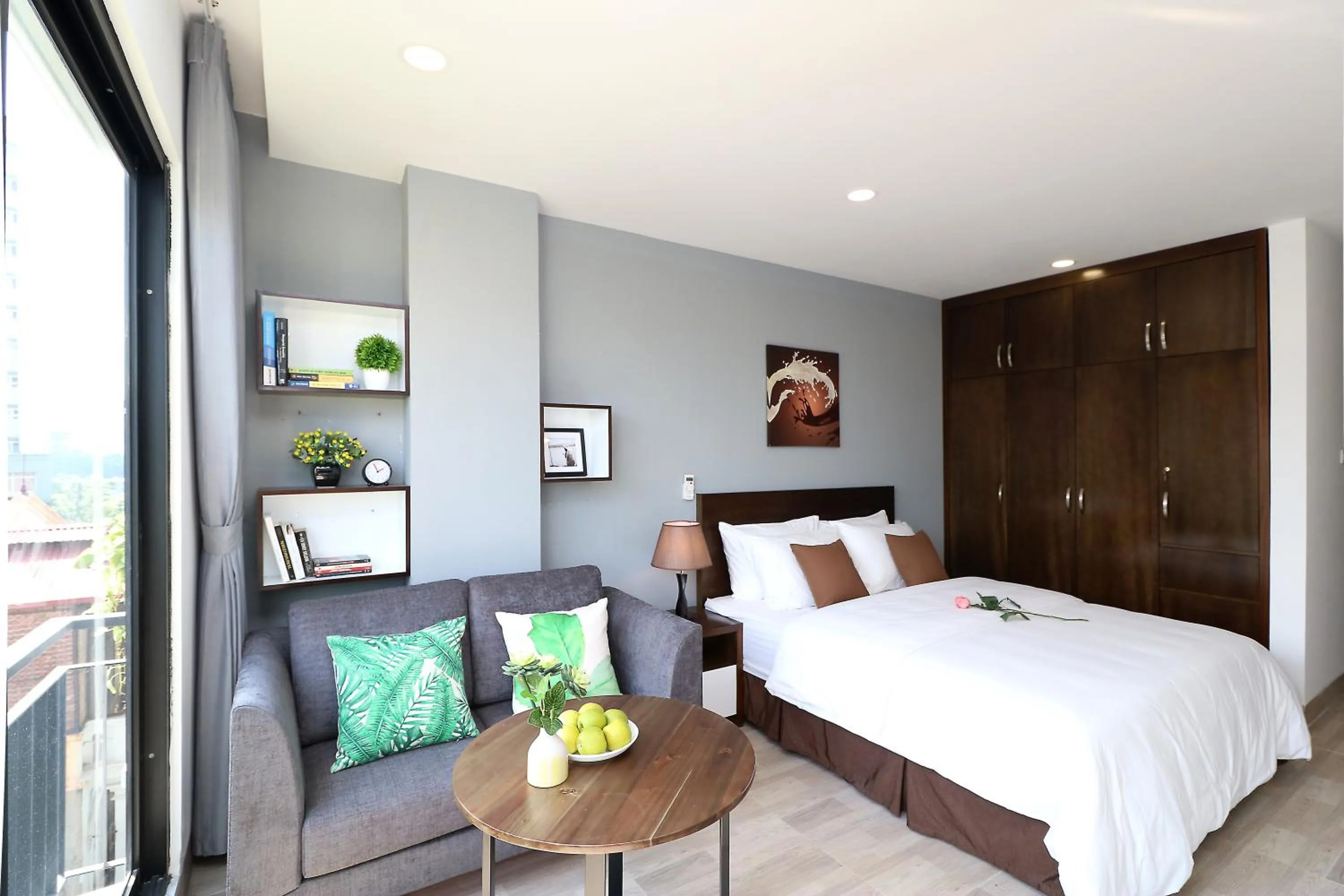 Photo of the whole room, Bed in ISTAY Hotel Apartment 6