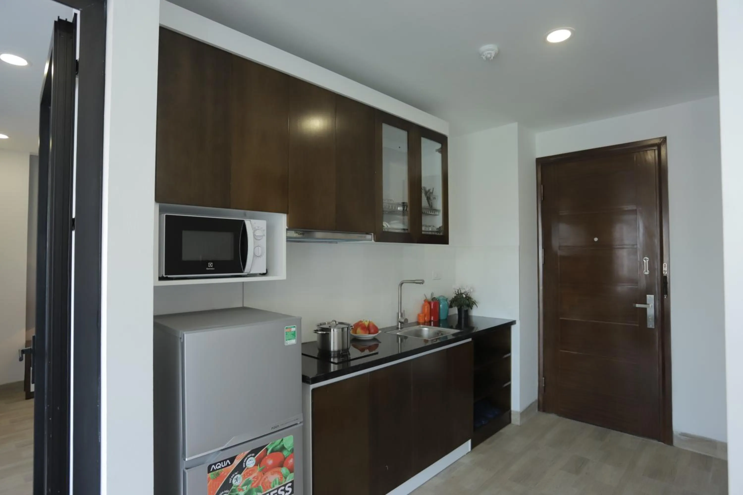 Kitchen or kitchenette in ISTAY Hotel Apartment 6