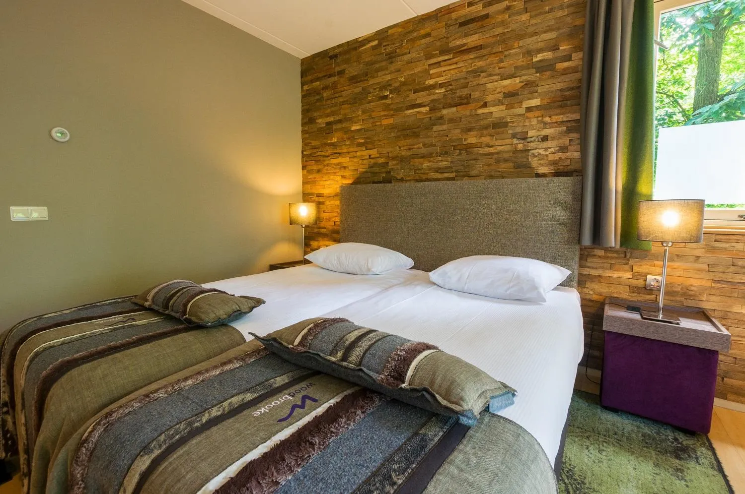 Bed in Landgoedhotel Woodbrooke Barchem