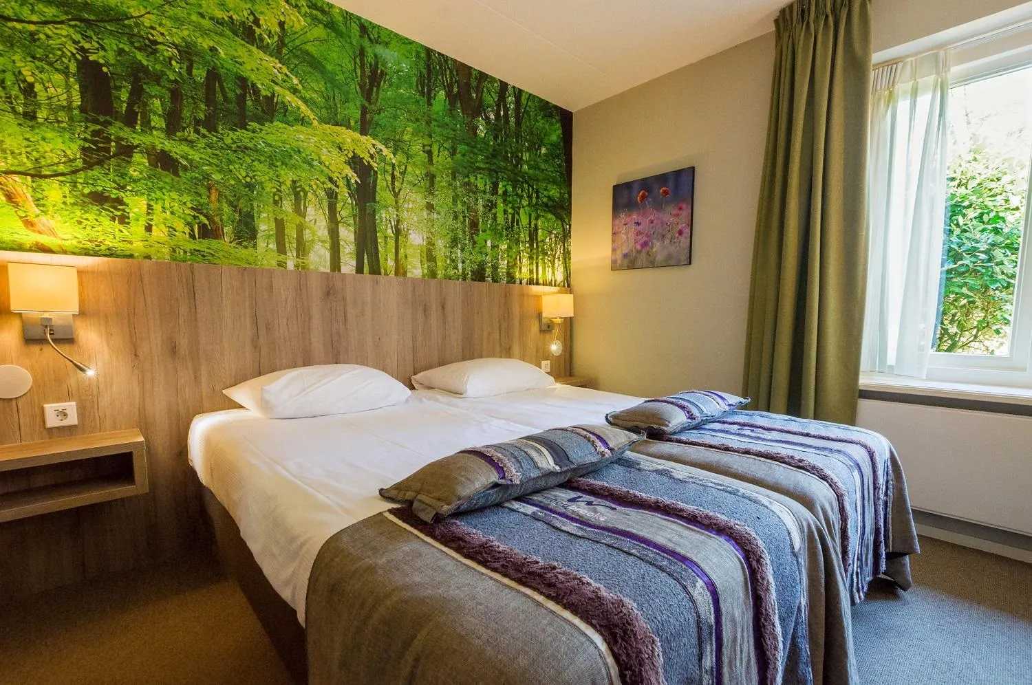 Bed in Landgoedhotel Woodbrooke Barchem