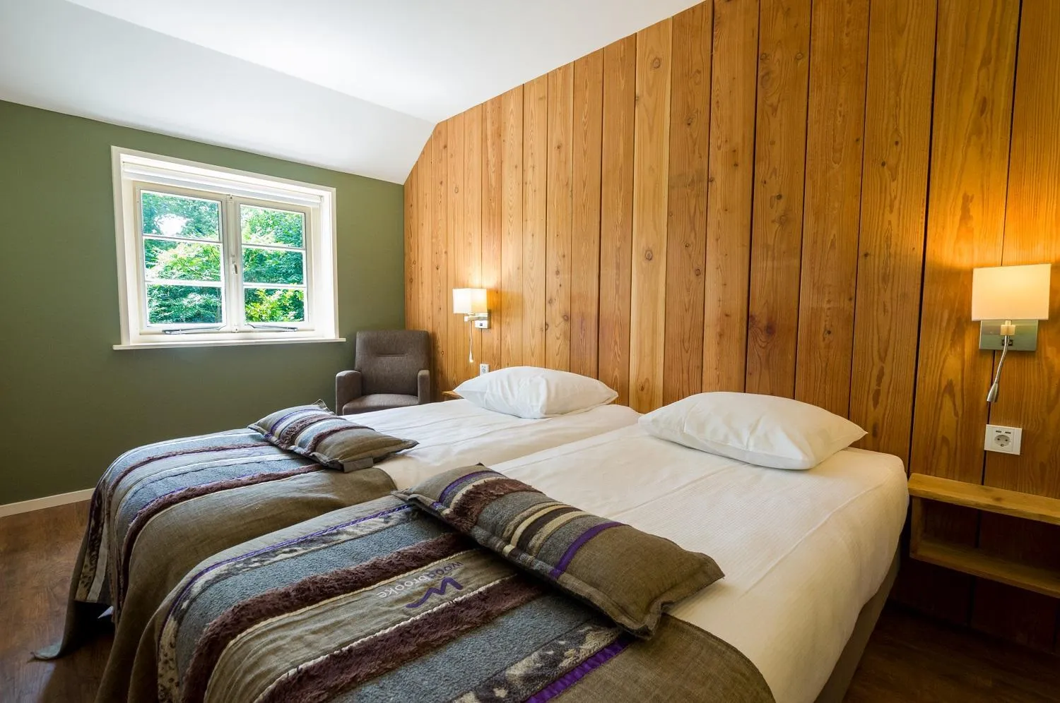 Bed in Landgoedhotel Woodbrooke Barchem