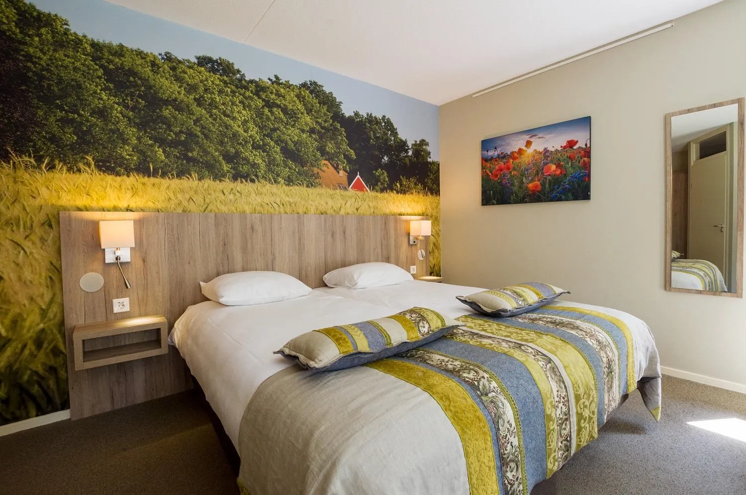 Bed in Landgoedhotel Woodbrooke Barchem