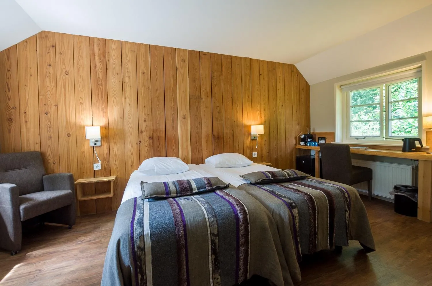 Bed in Landgoedhotel Woodbrooke Barchem