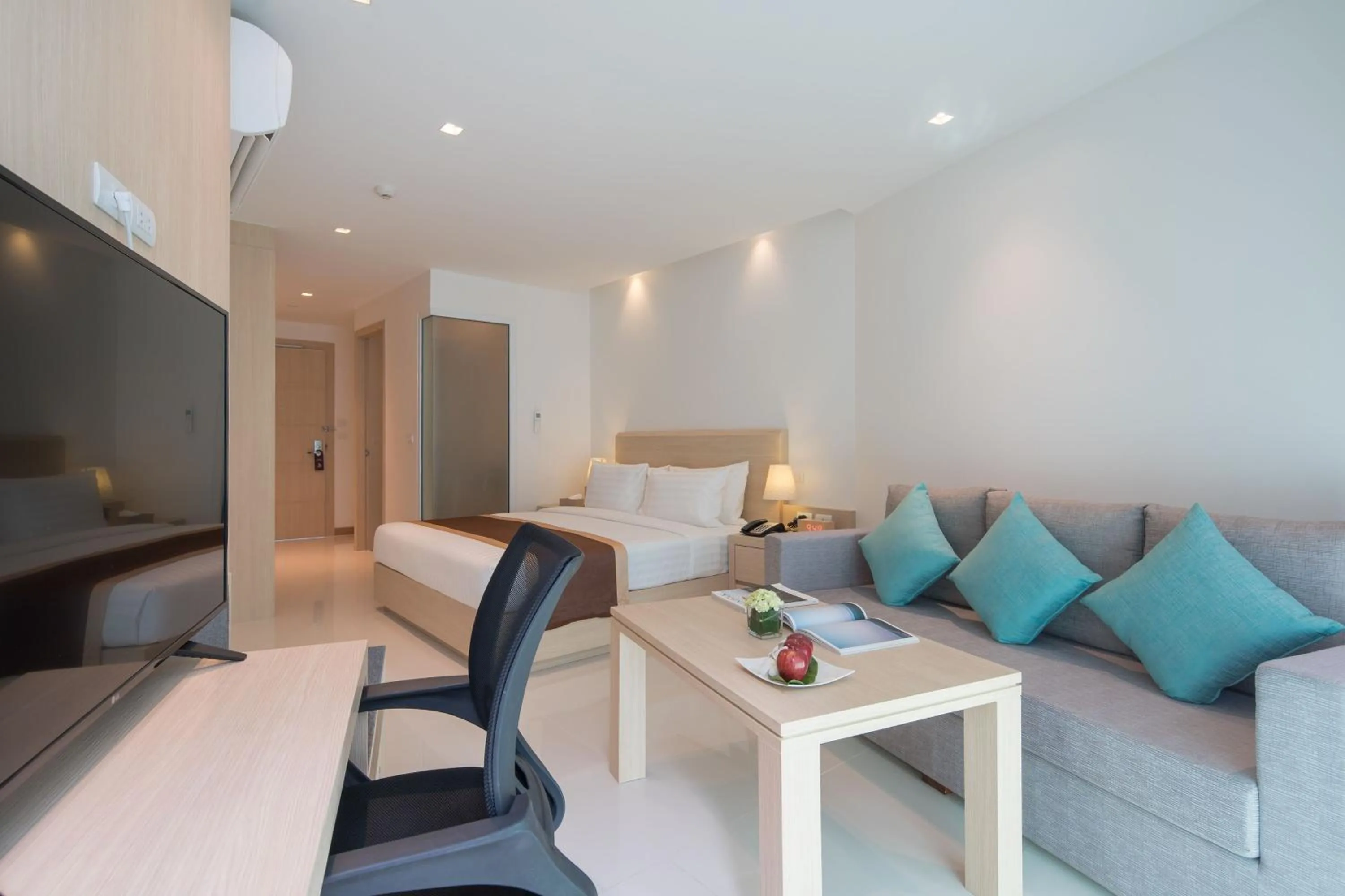 Seating area in The Beachfront Hotel Phuket