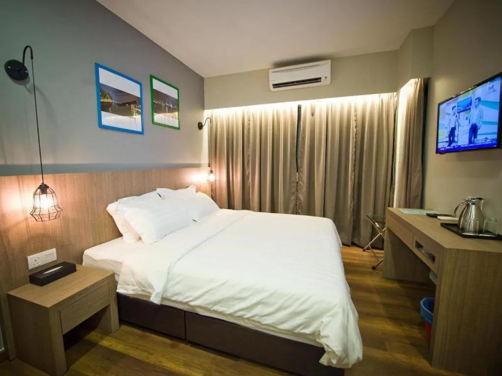 Bed in Riverside Boutique Hotel