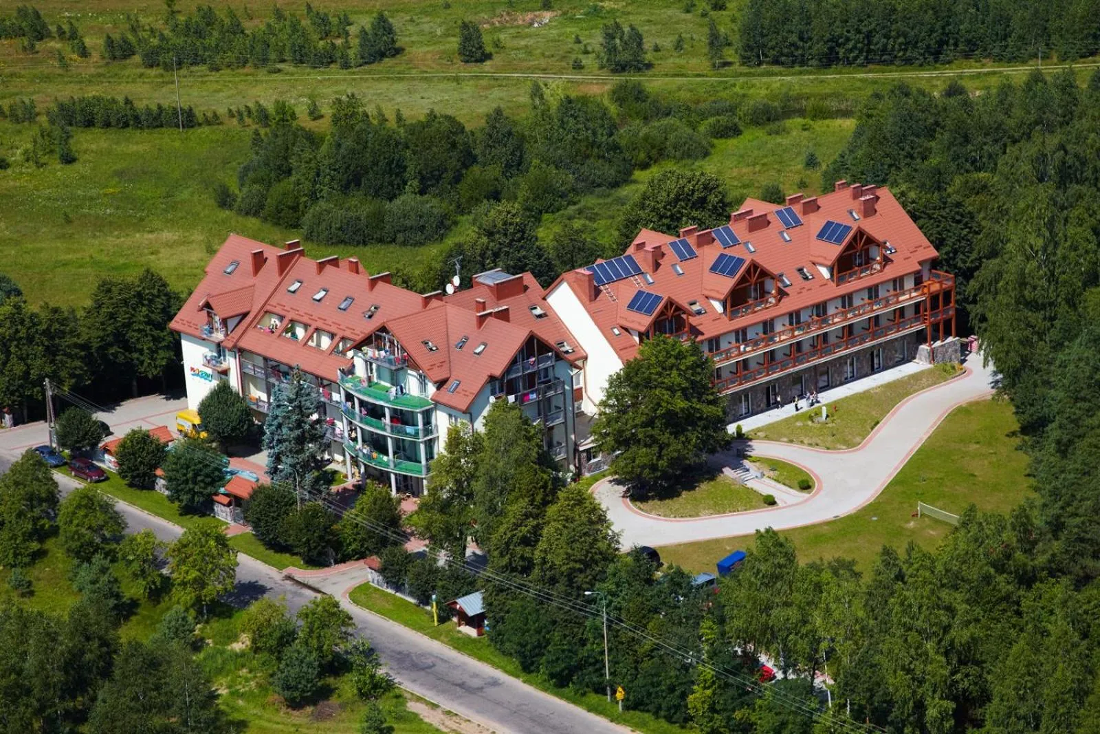 Bird's eye view in Hotel Albatros