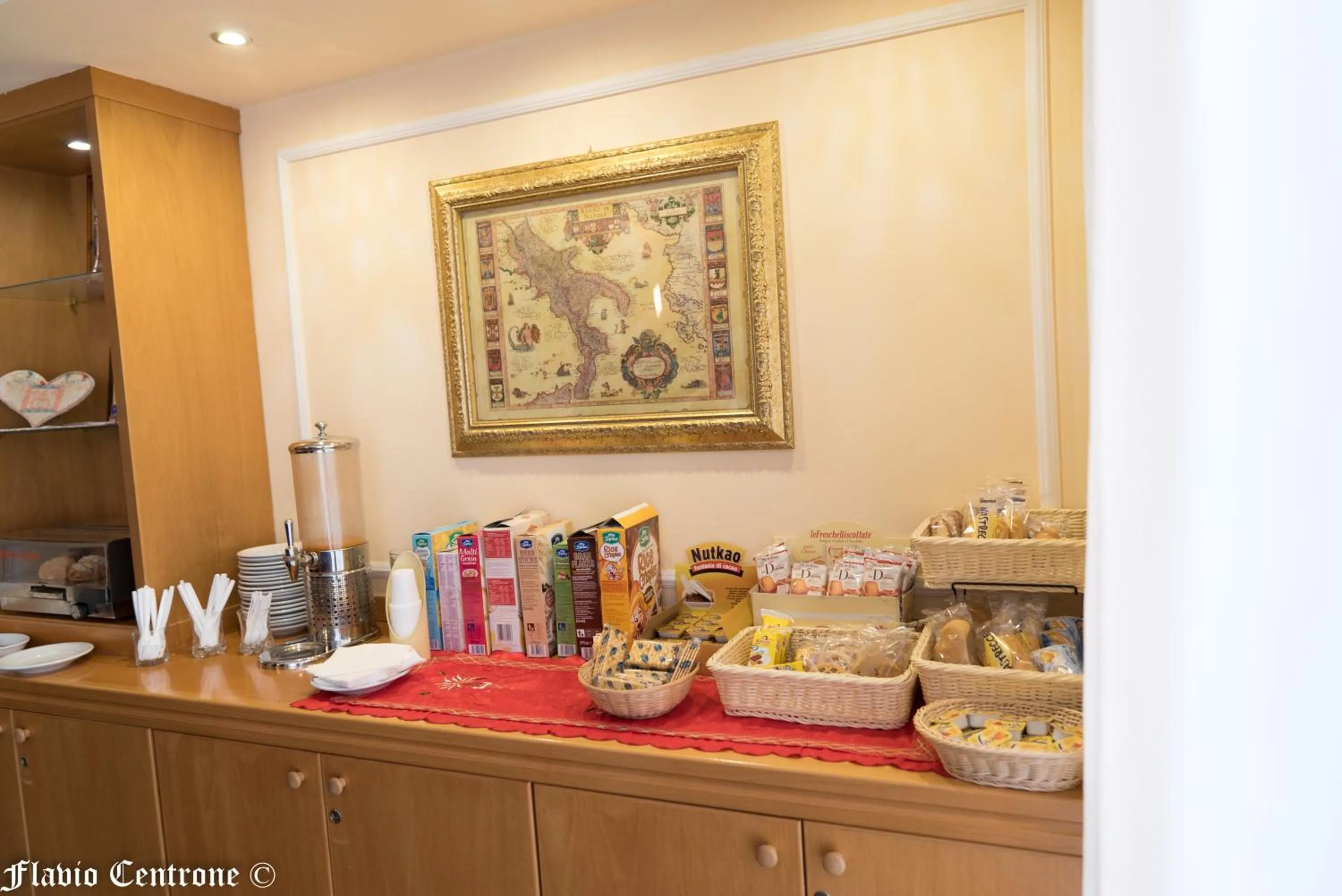 Italian breakfast in Hotel Cristal