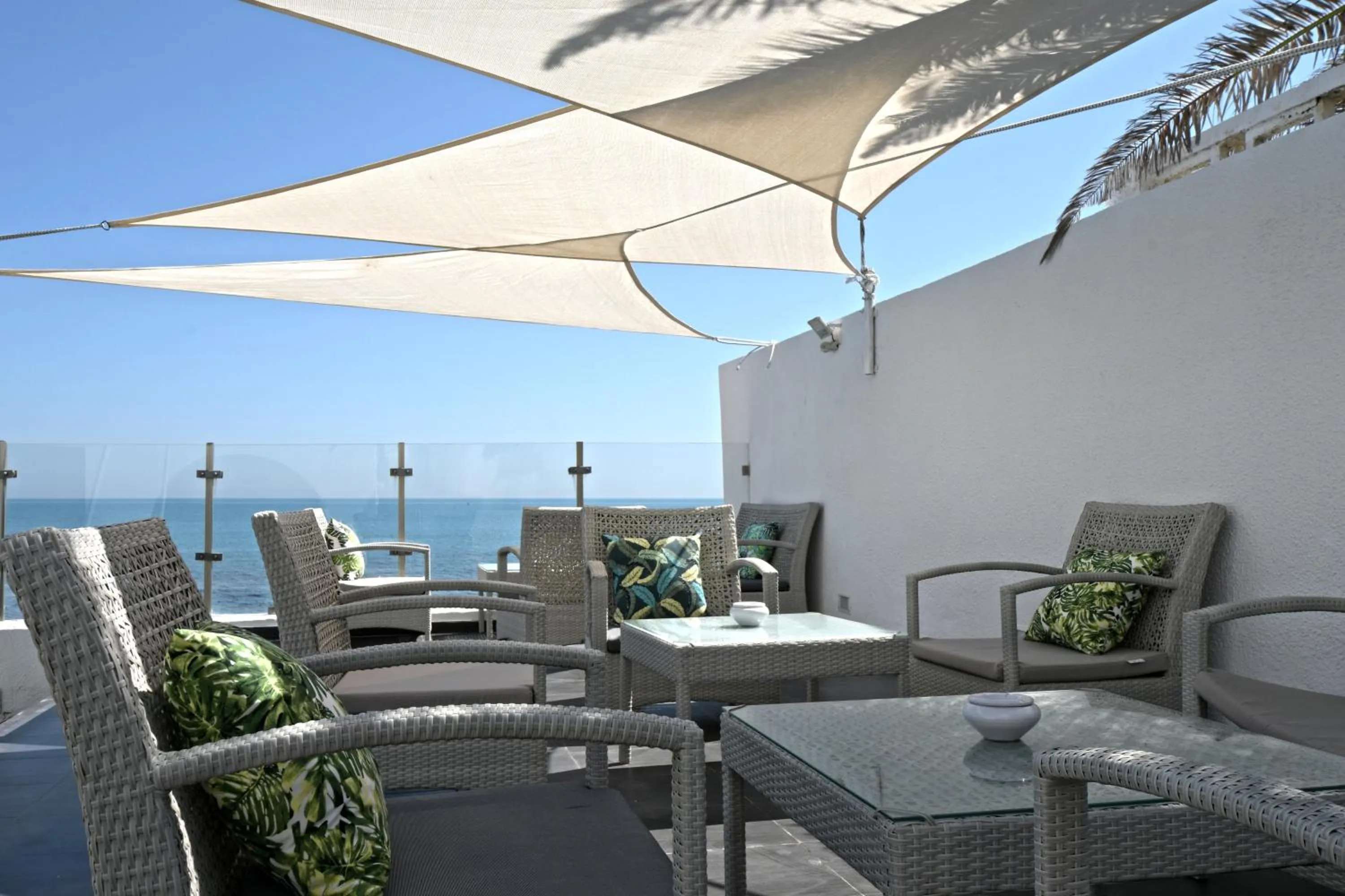 Balcony/Terrace in Dar Corniche La Marsa (Adults Only)