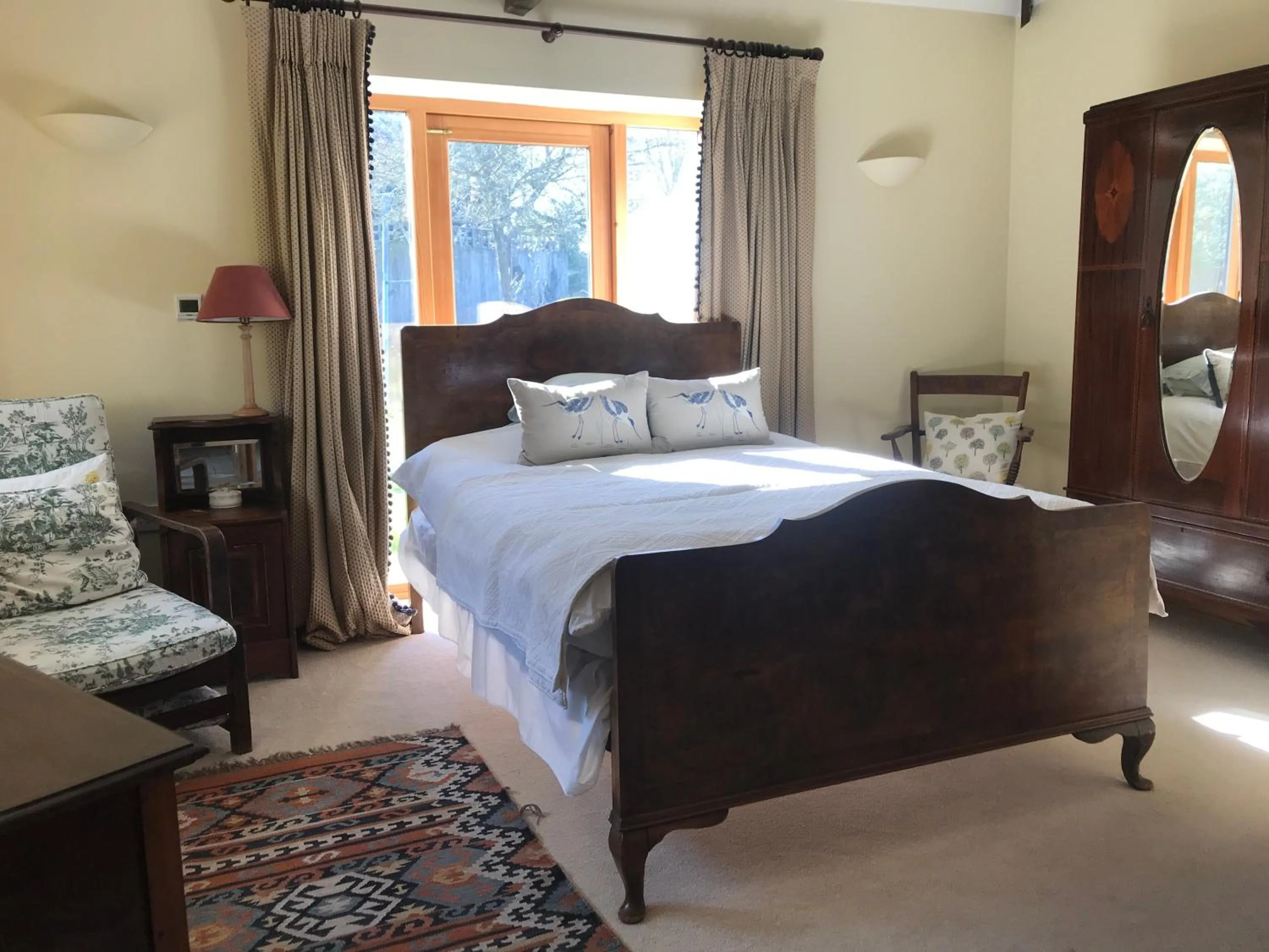 Bed in The Old Farmhouse