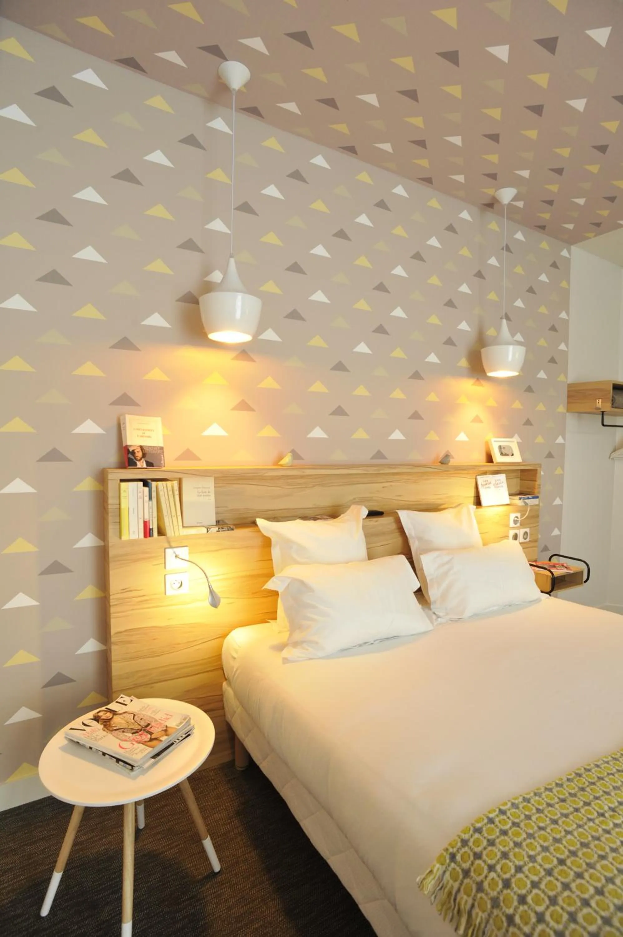 Photo of the whole room, Bed in Hôtel et Apparts Marin