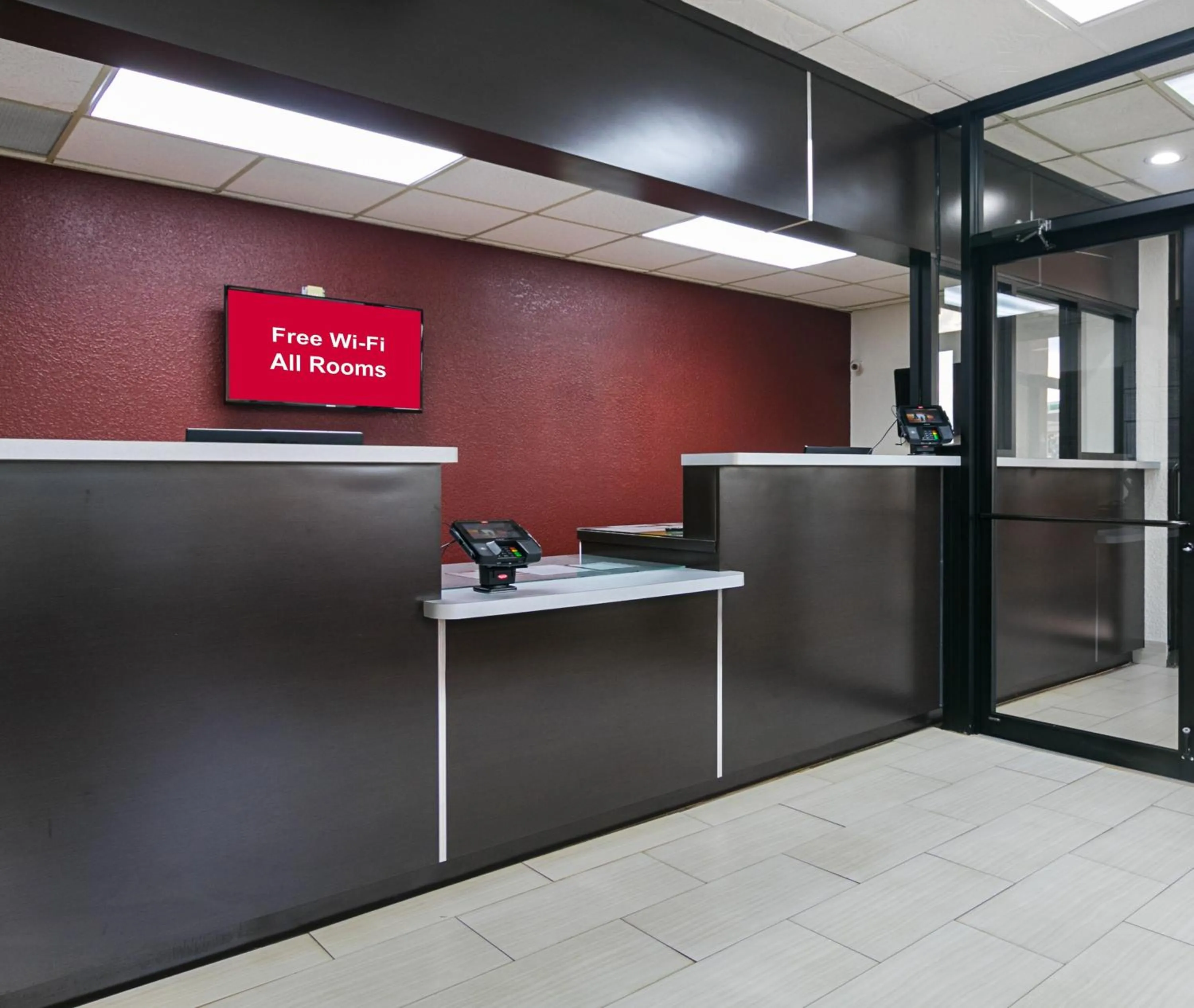 Lobby or reception in Red Roof Inn Forsyth