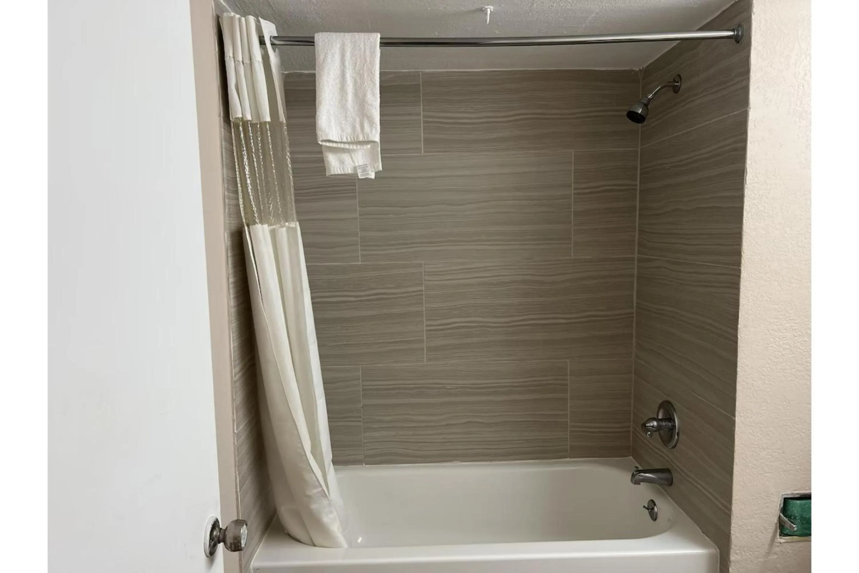 Bathroom in Western Motel By OYO Hattiesburg