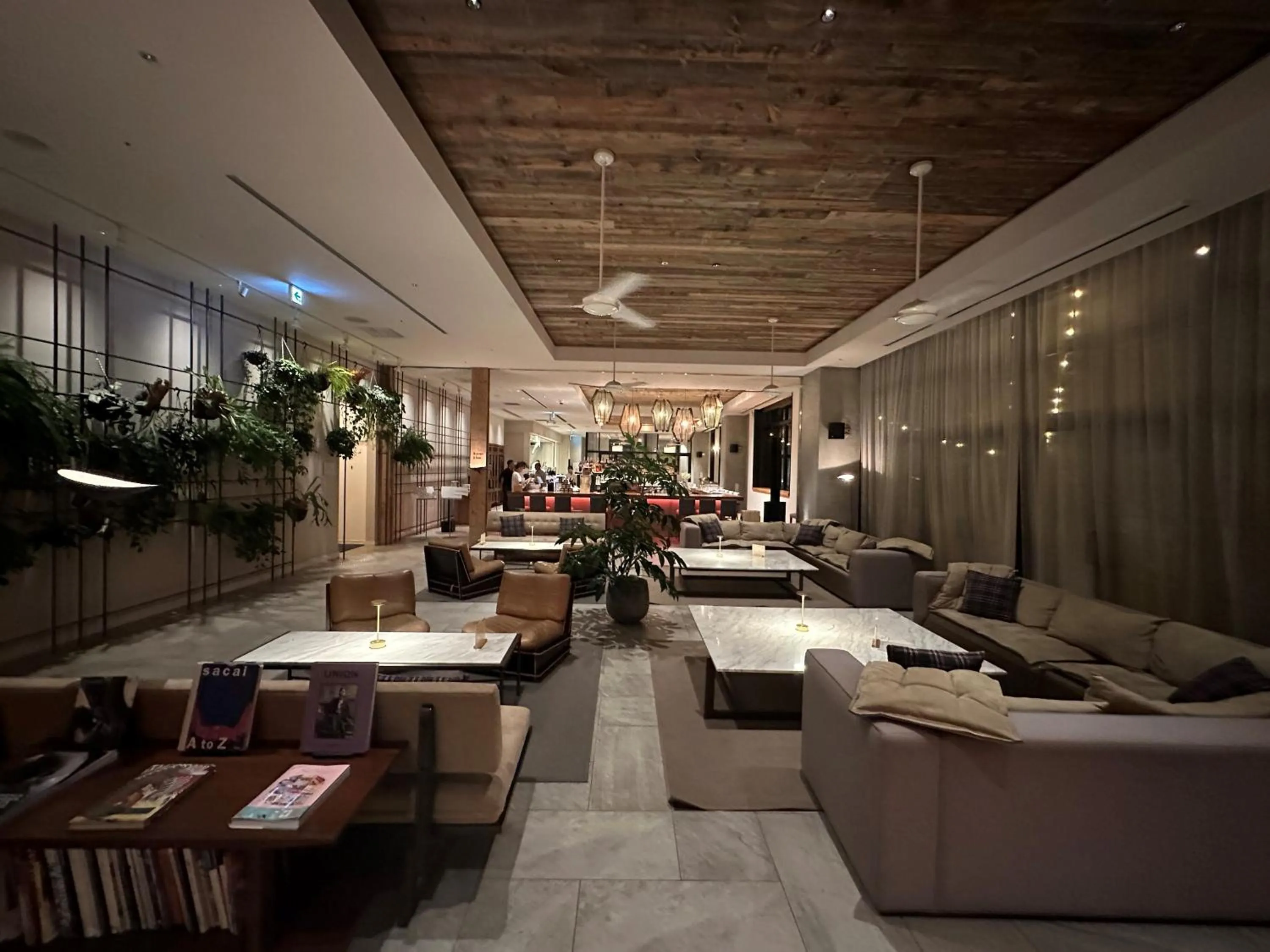 Living room in Hotel It Osaka Shinmachi