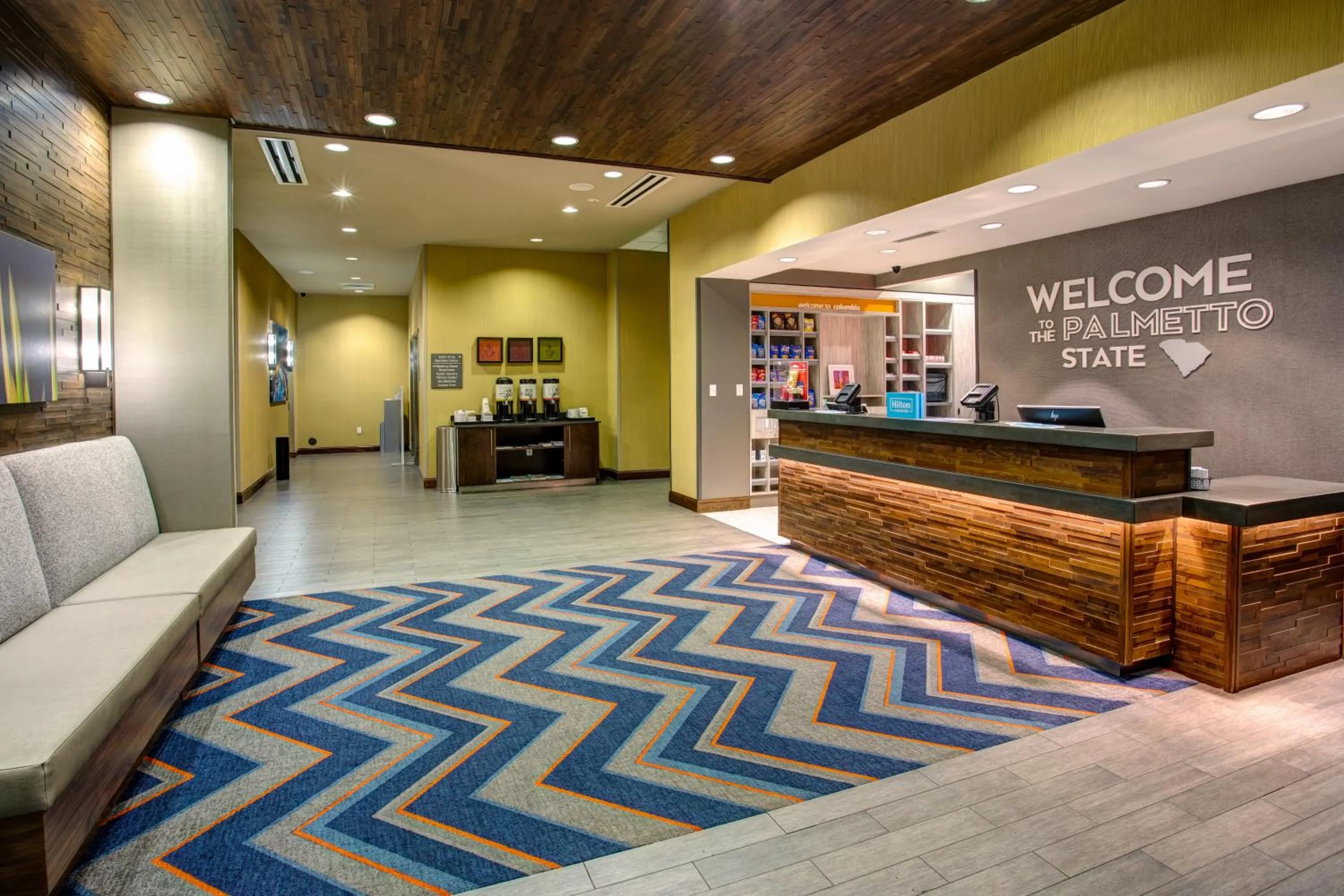 Lobby or reception in Hampton Inn & Suites Columbia/Southeast-Fort Jackson