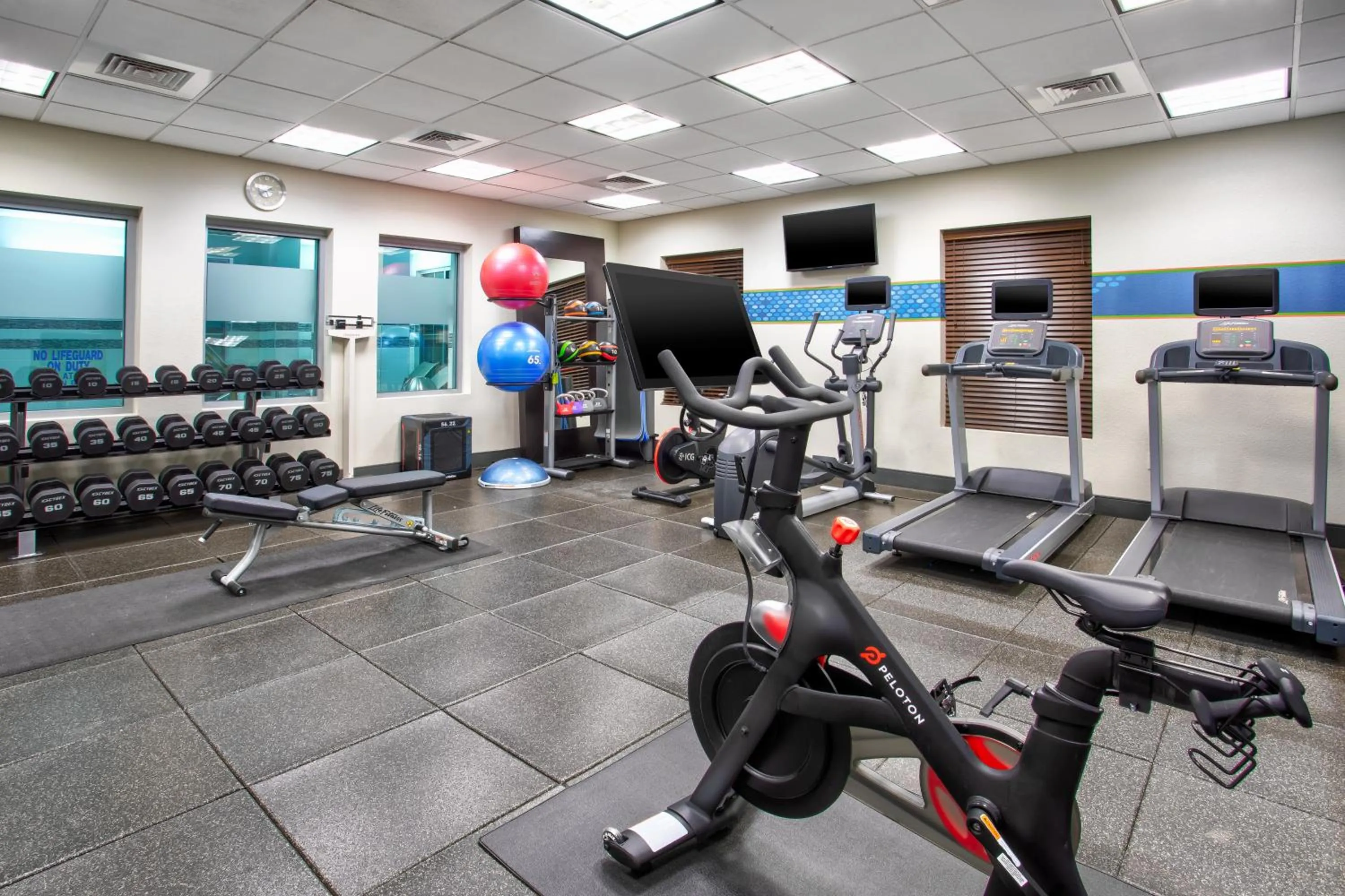 Fitness centre/facilities in Hampton Inn & Suites Columbia/Southeast-Fort Jackson