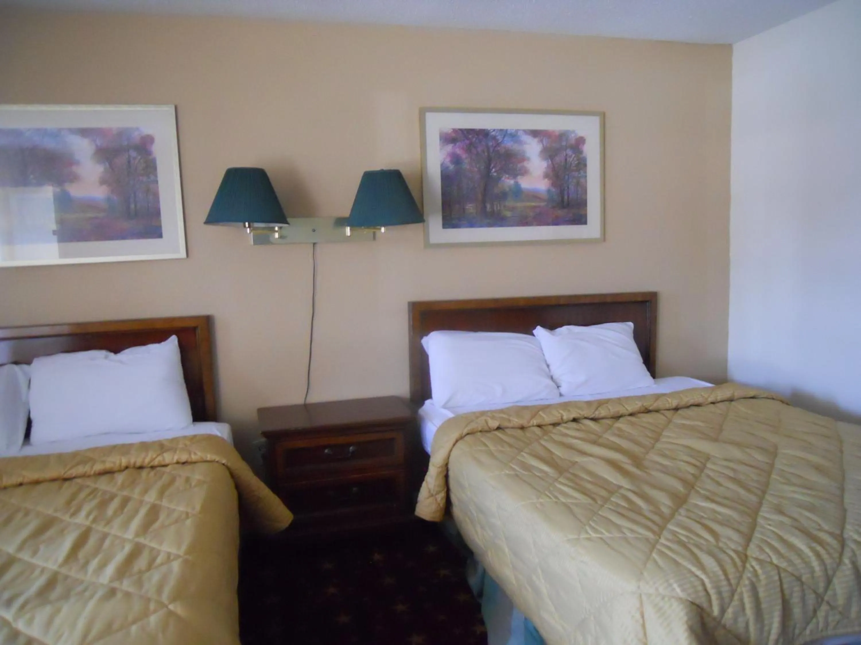 Bedroom in Cascades Motel - Chattanooga