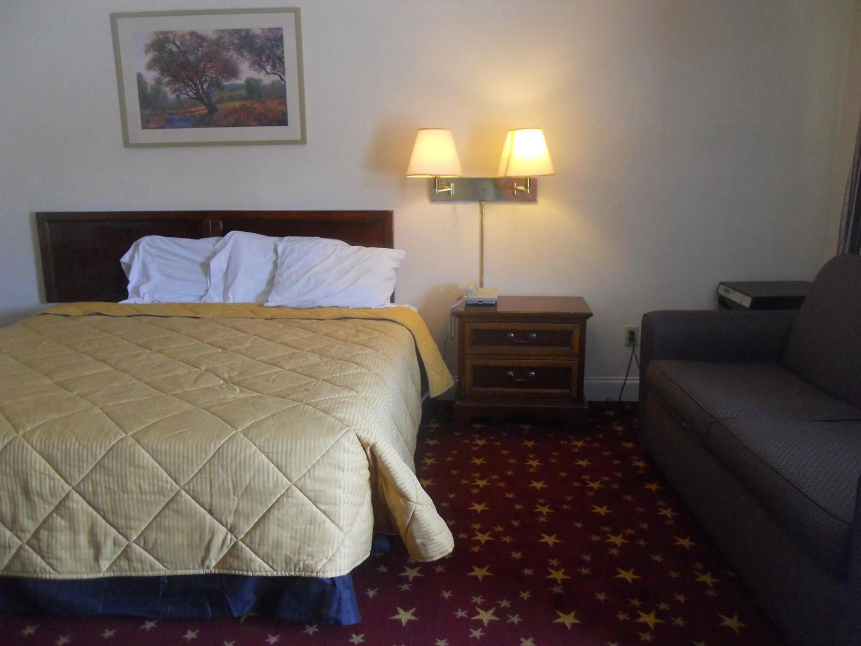 Bedroom in Cascades Motel - Chattanooga